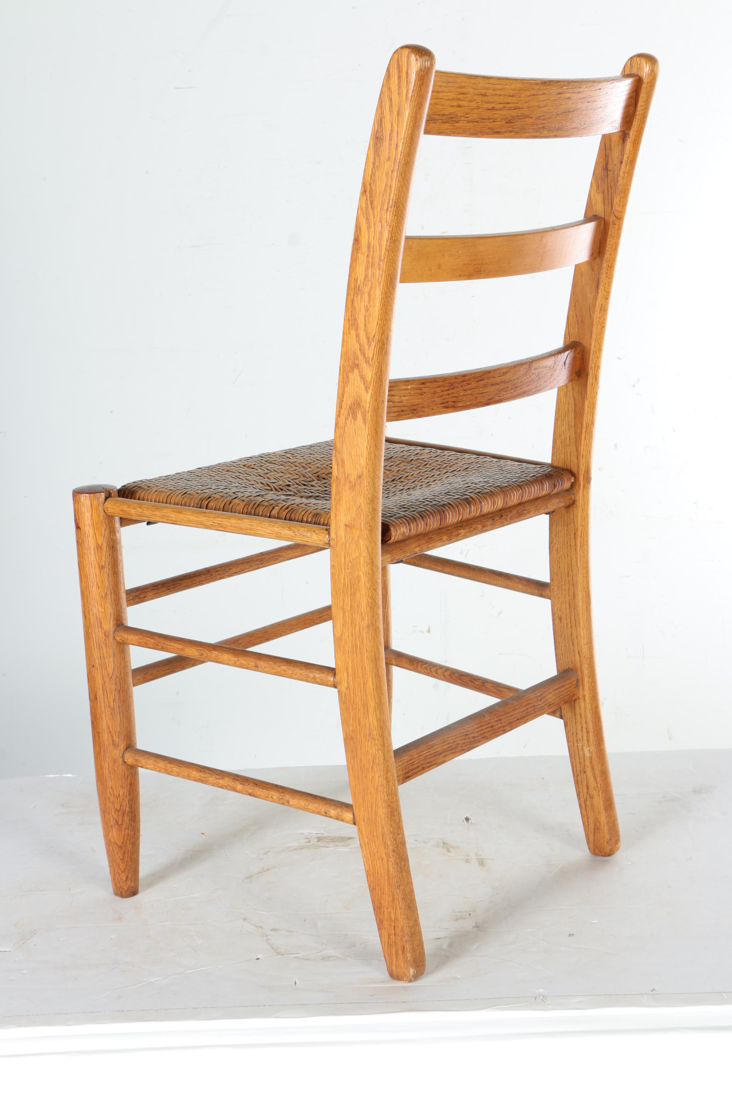 Pair of Ladderback Side Chairs