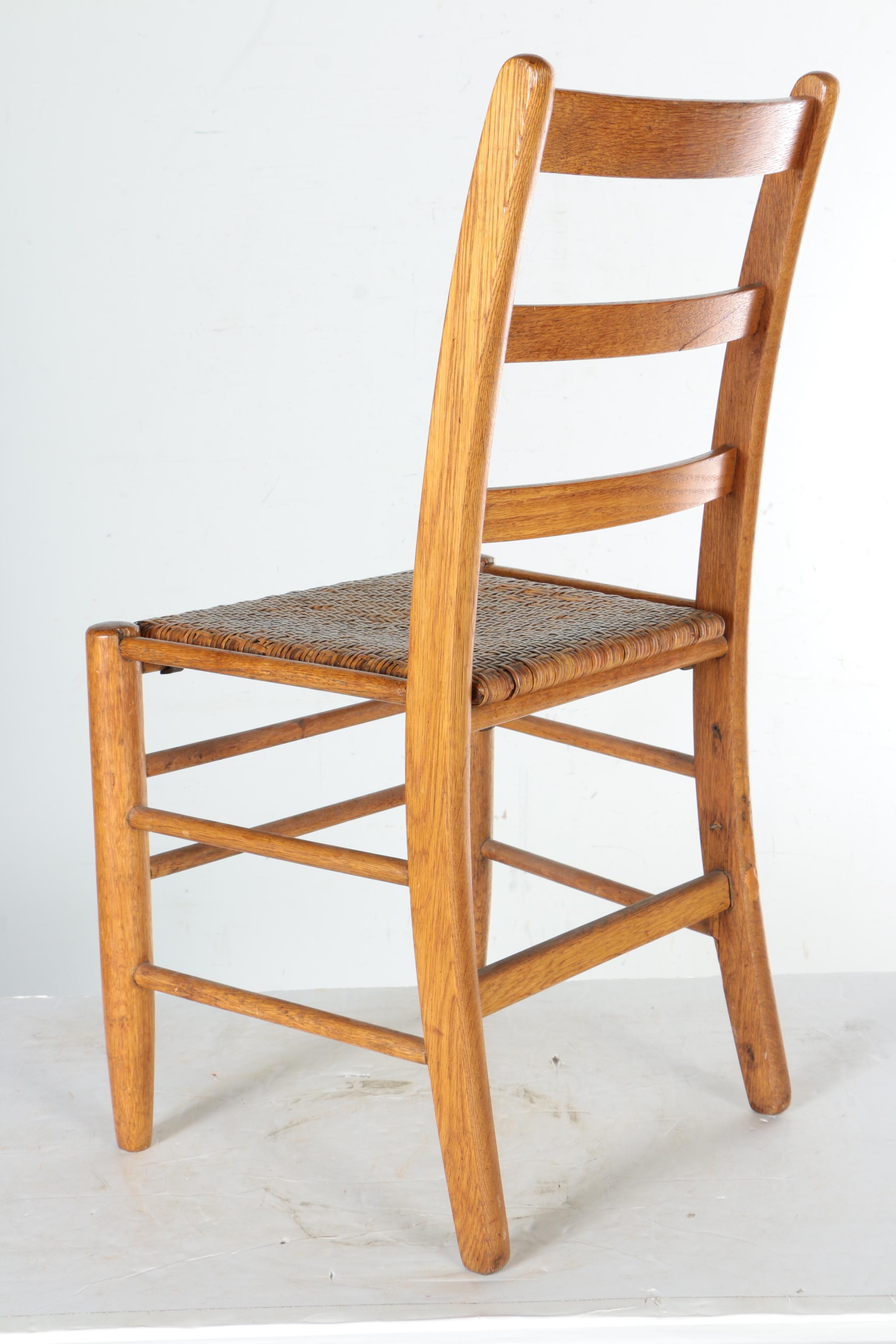 Pair of Ladderback Side Chairs