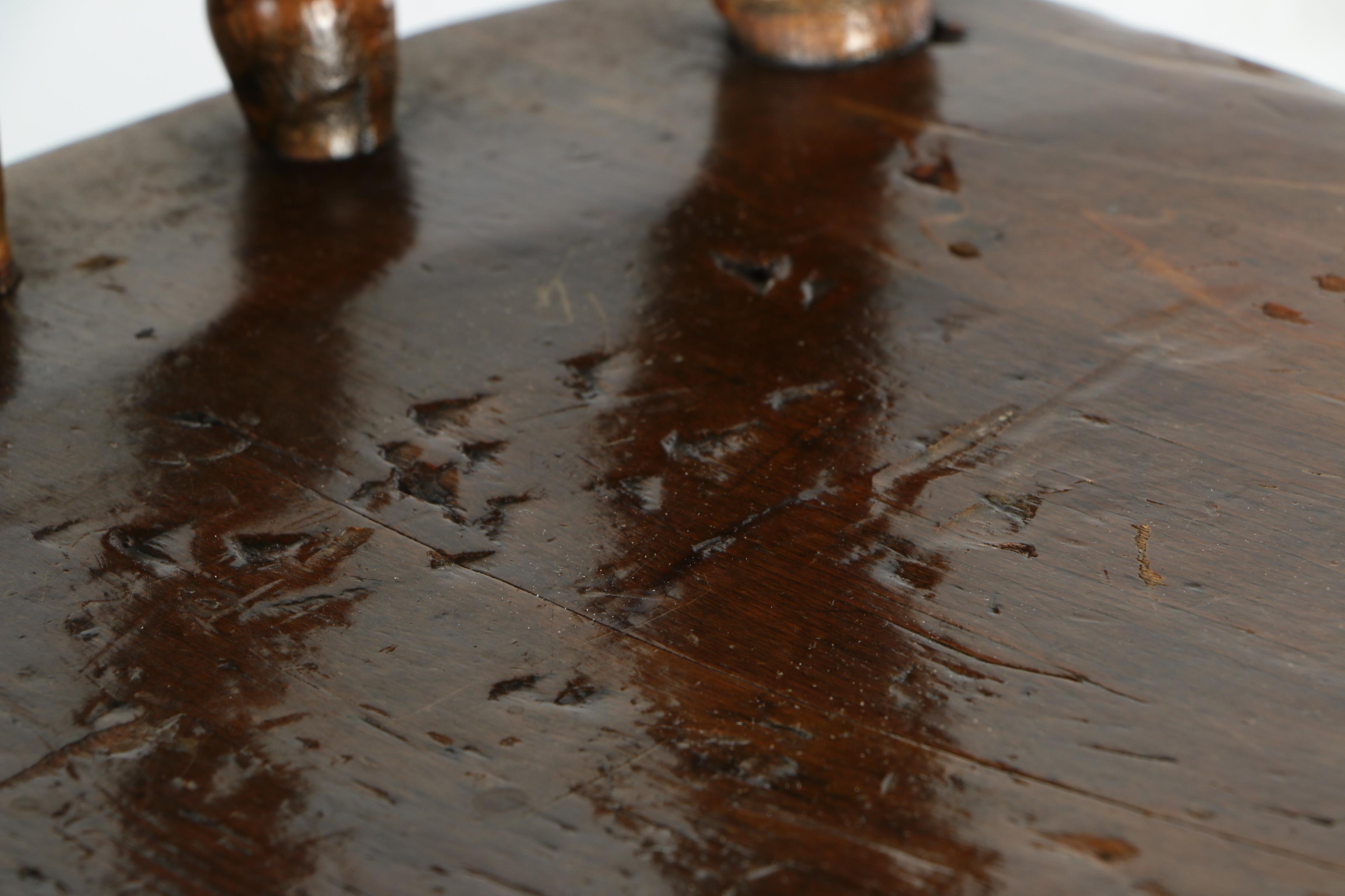 Vintage Oak Side Chair