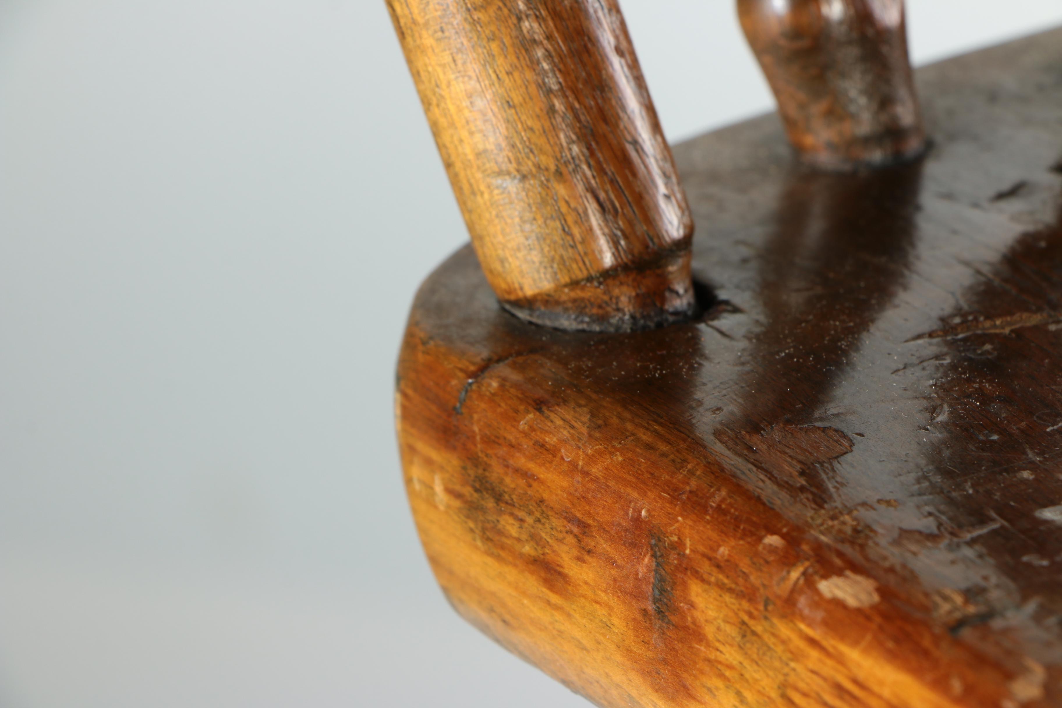 Vintage Oak Side Chair