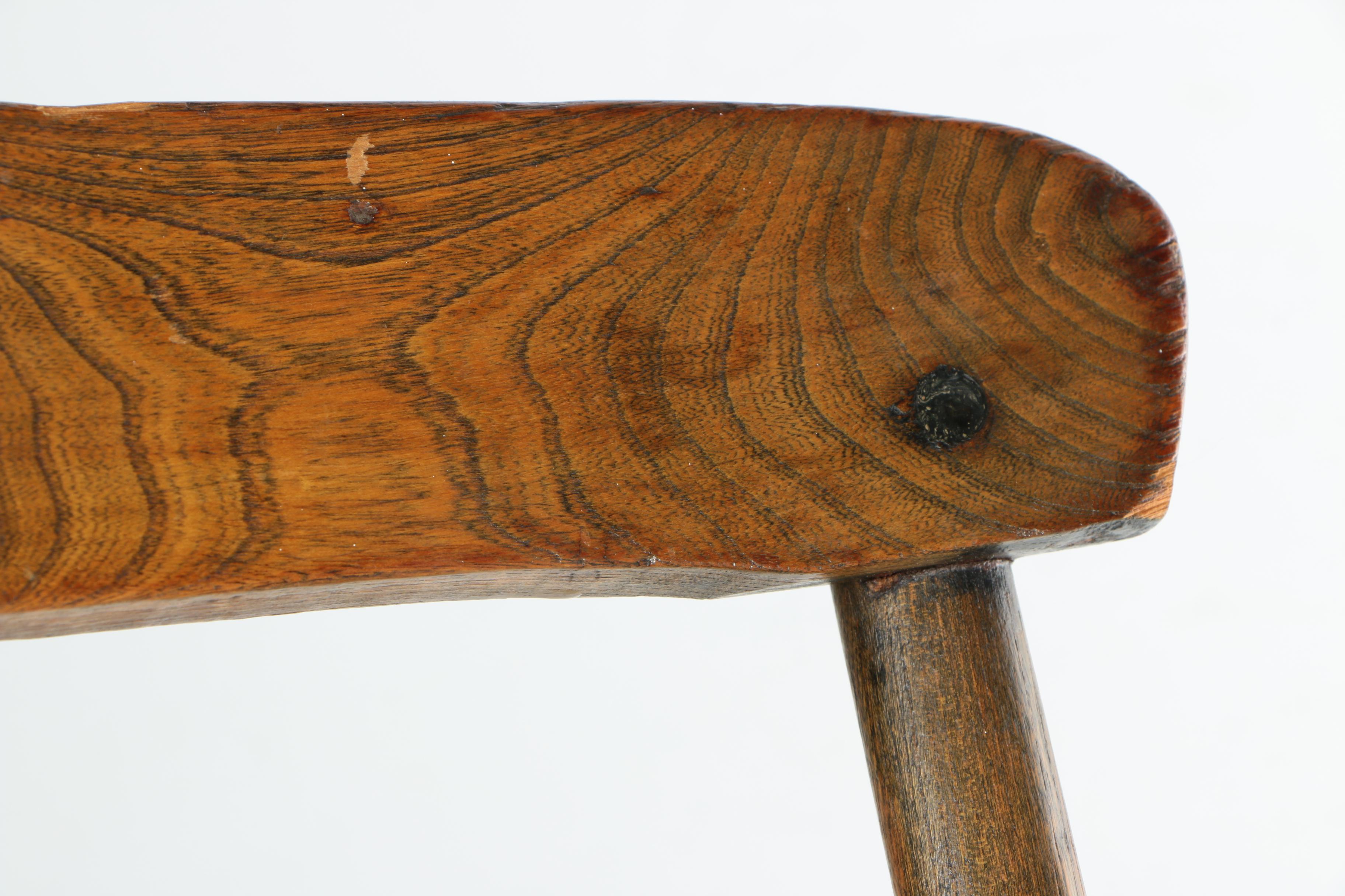 Vintage Oak Side Chair