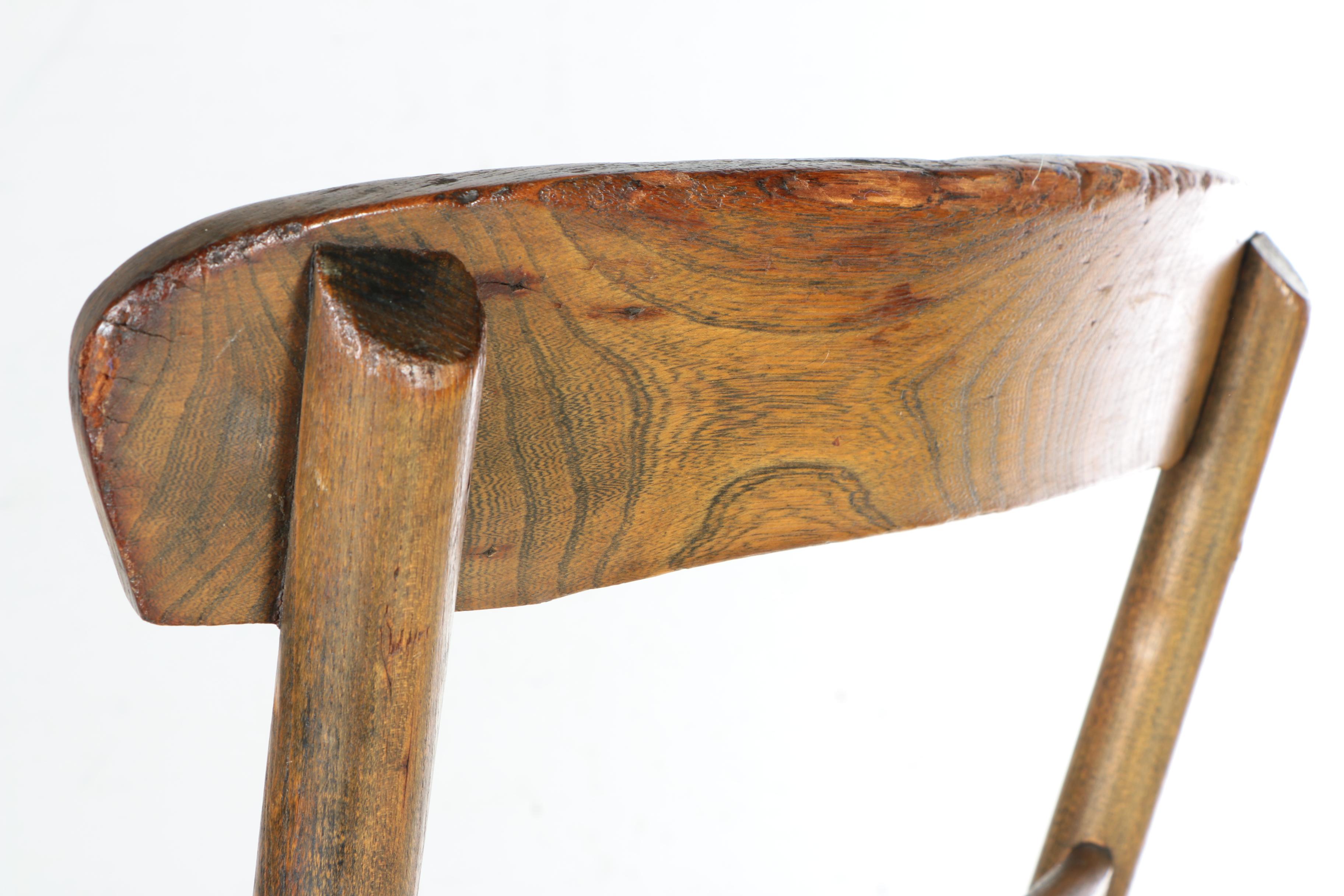 Vintage Oak Side Chair