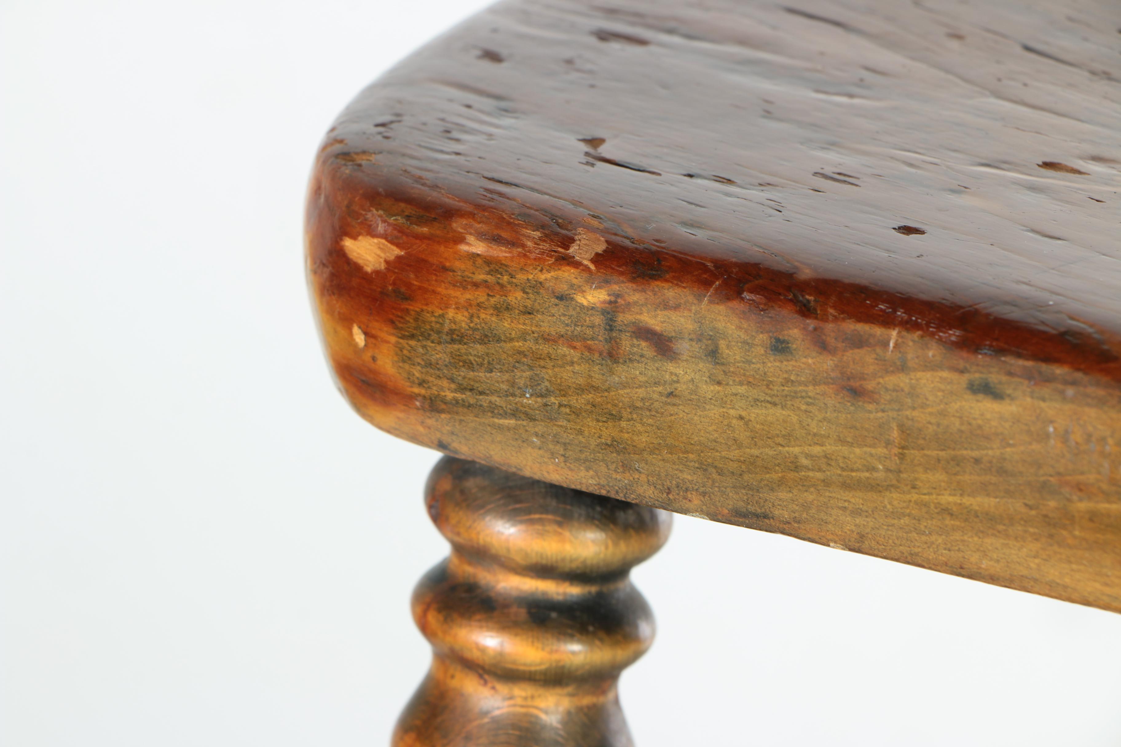 Vintage Oak Side Chair