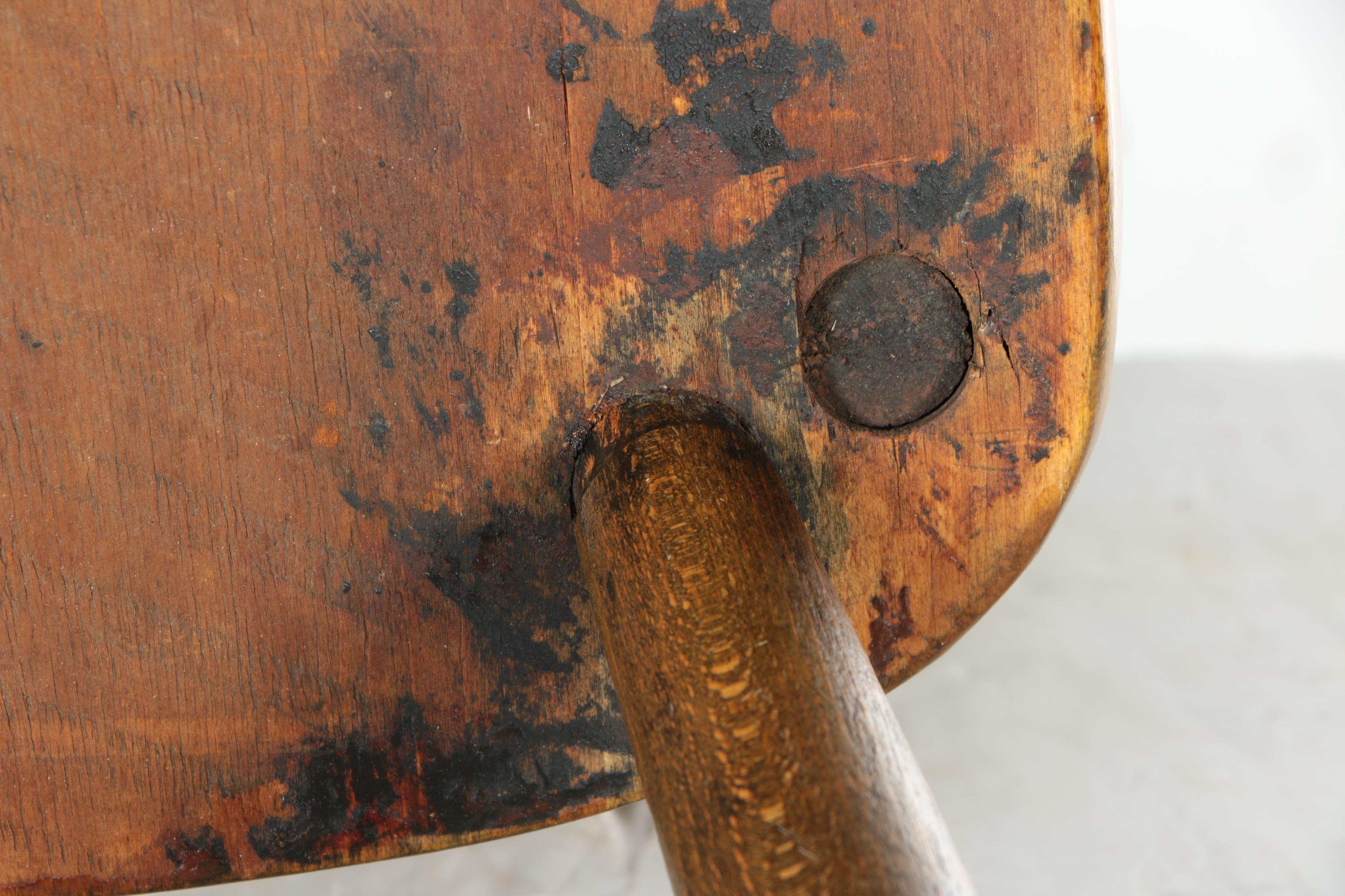 Vintage Oak Side Chair