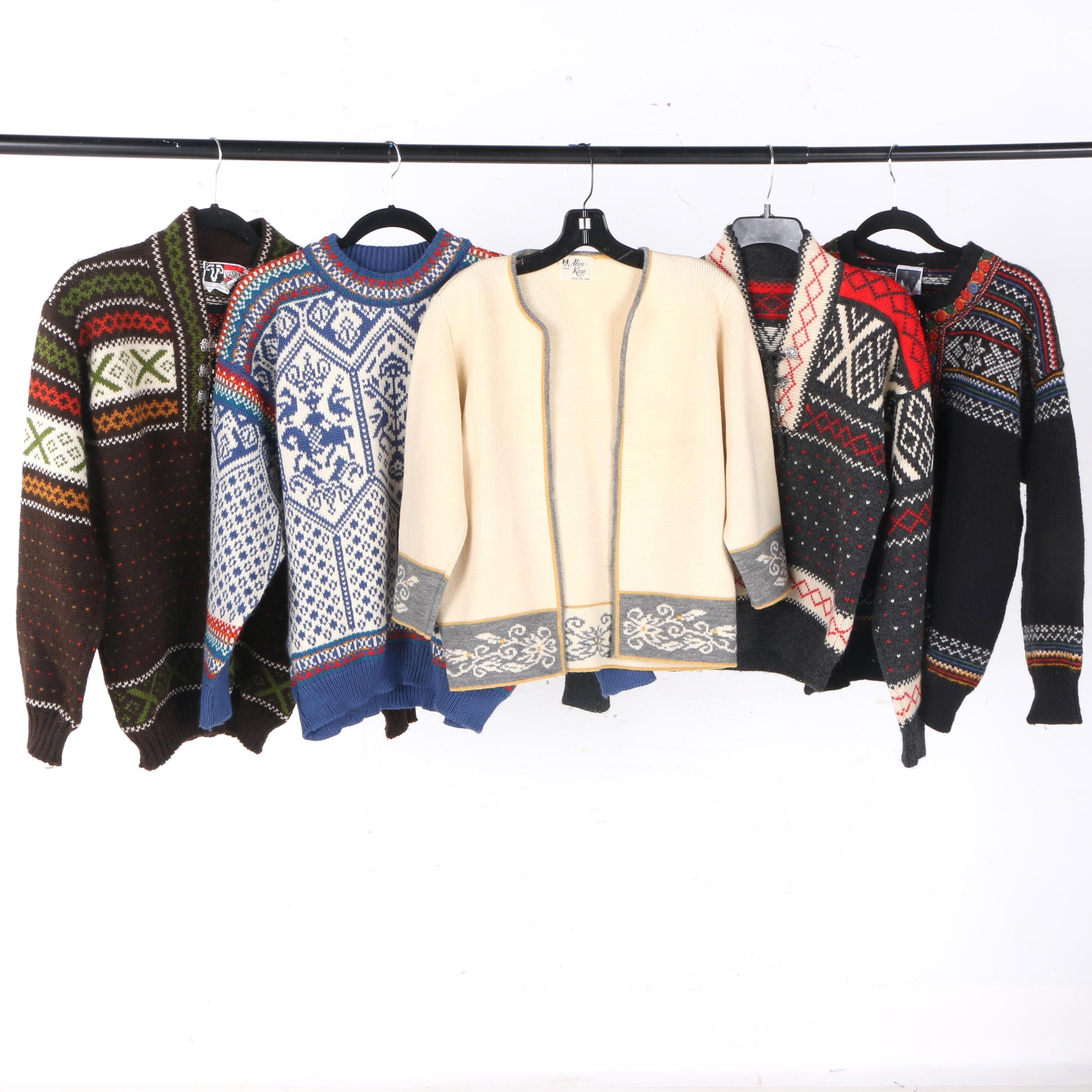 Women's Sweaters Including Dale of Norway and Vossknit