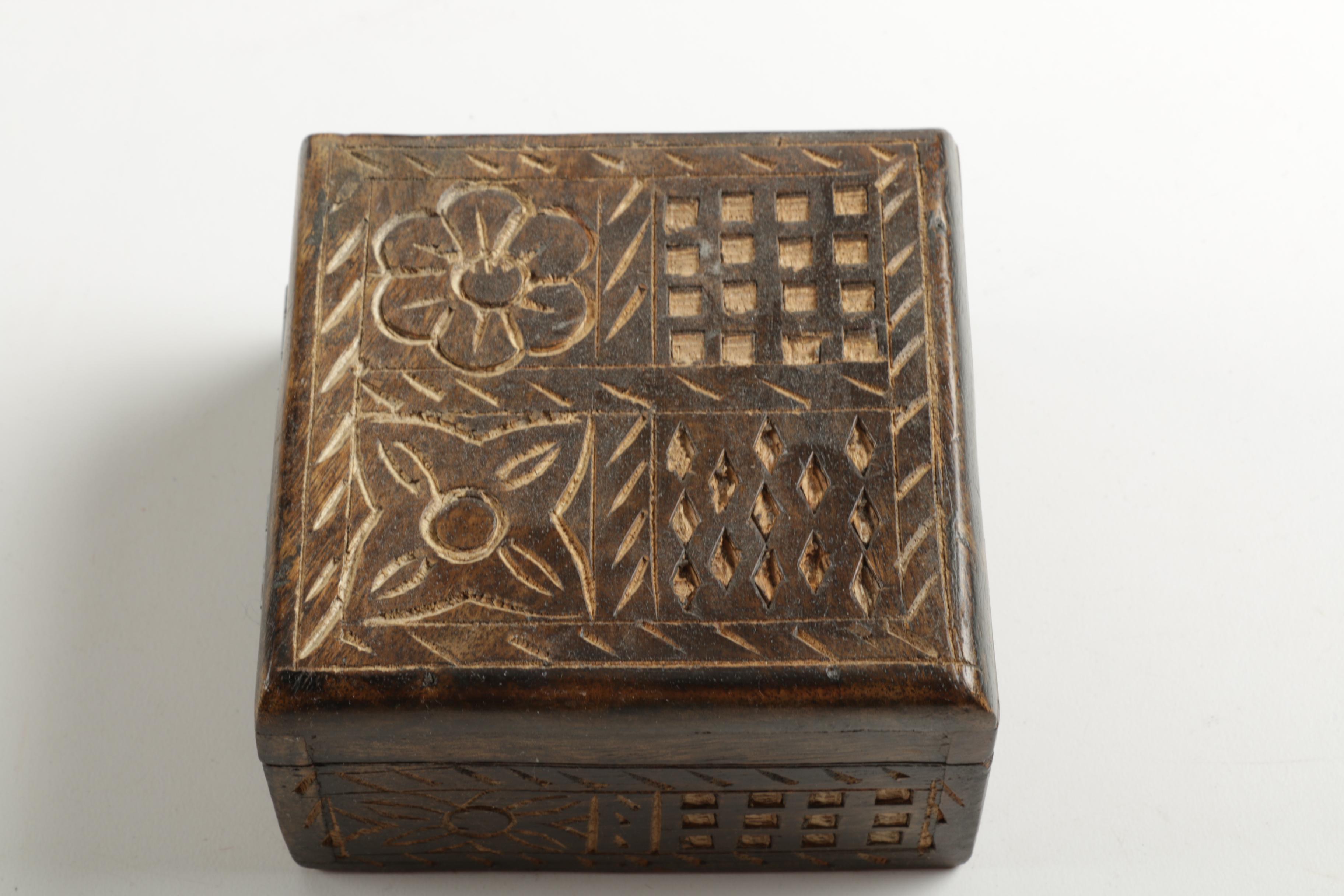 Wooden Trinket Boxes