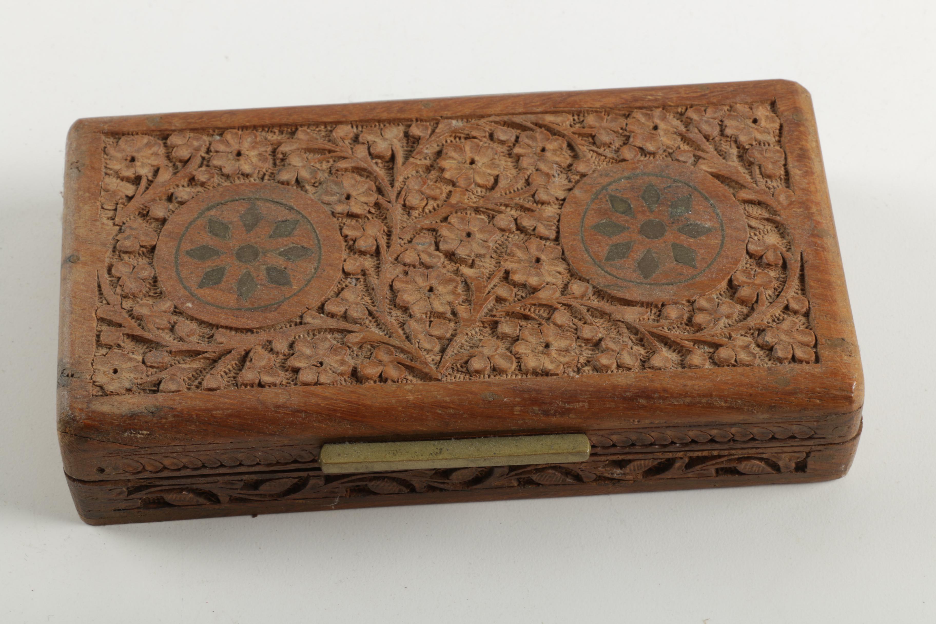 Wooden Trinket Boxes