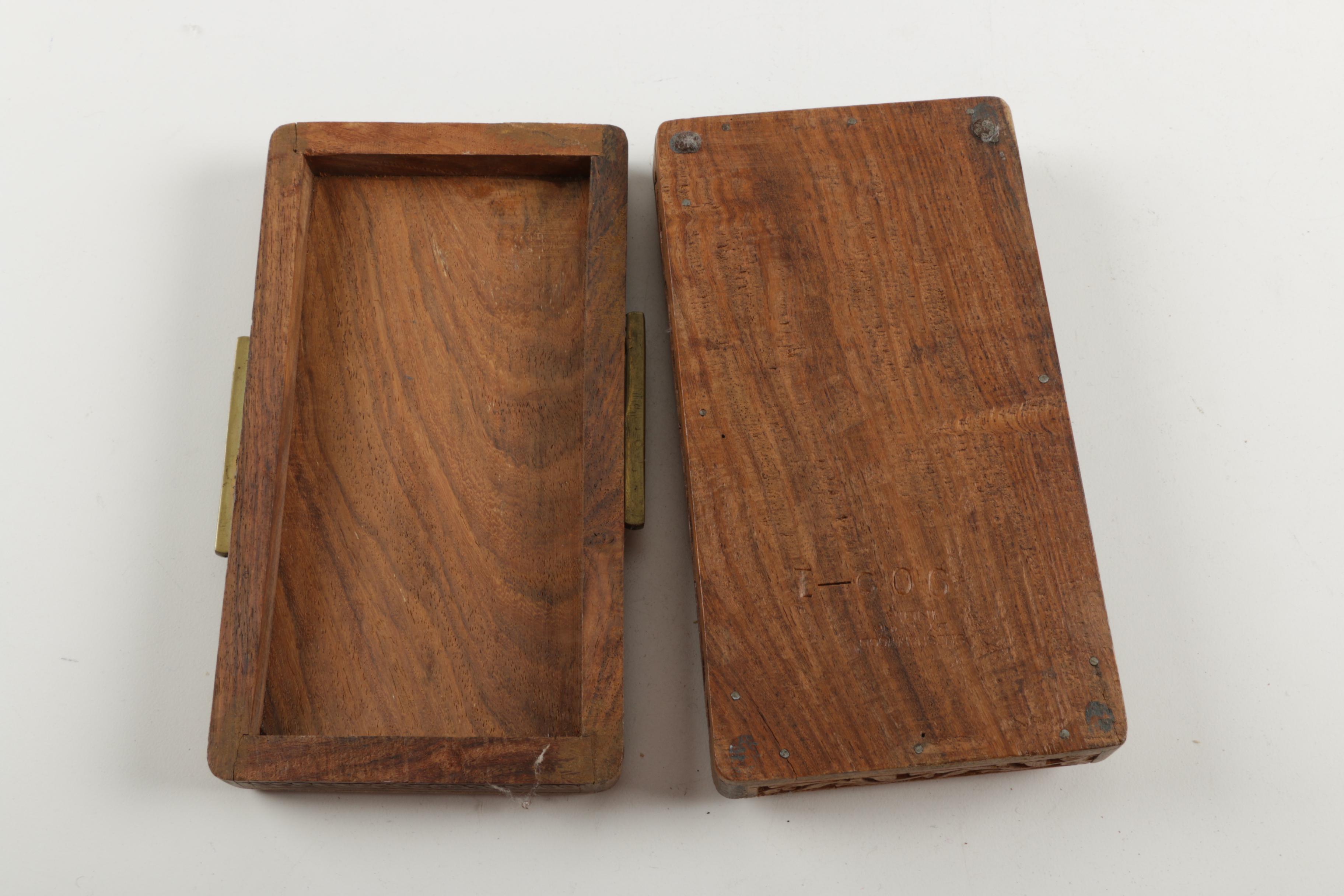 Wooden Trinket Boxes