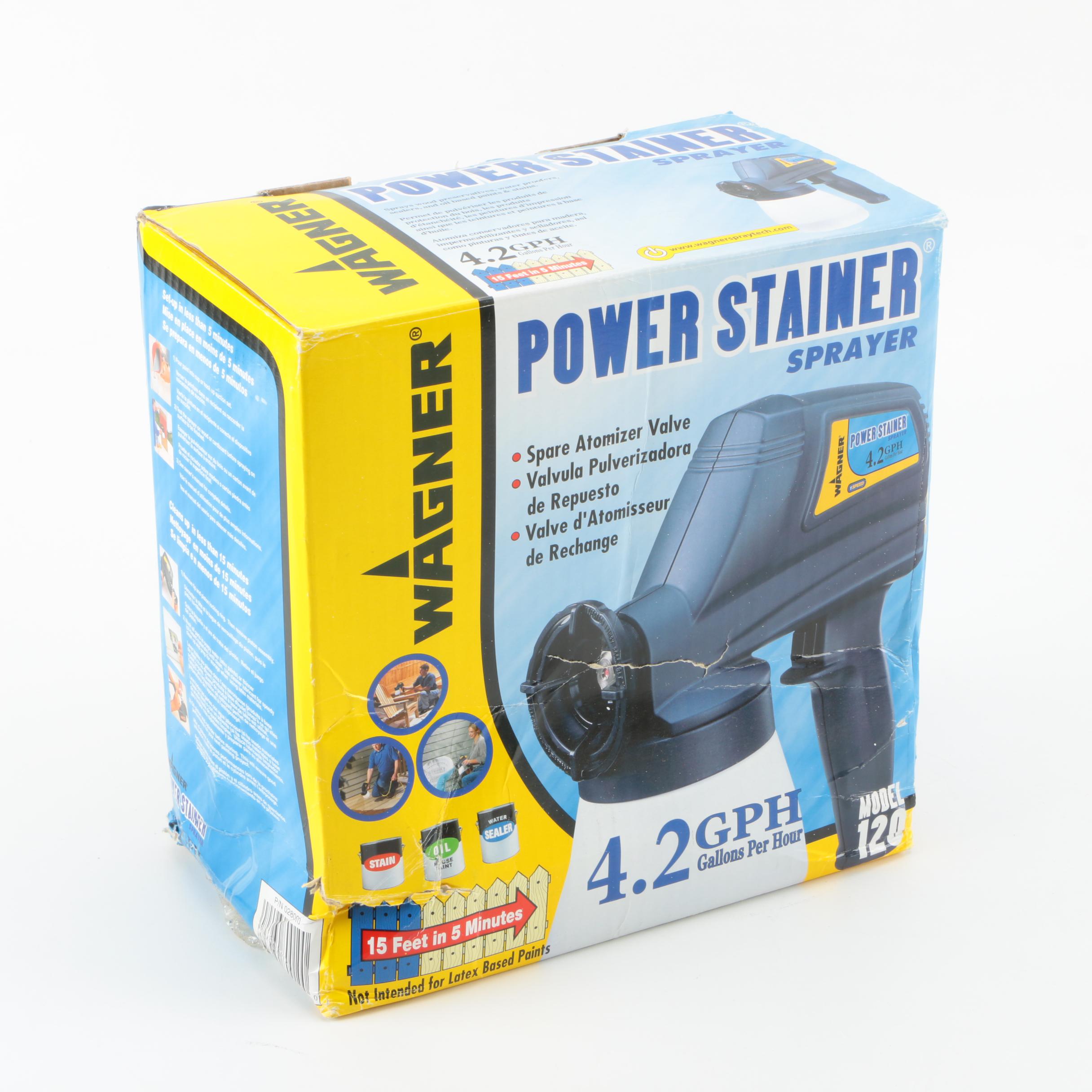 RL Flo-Master Deck Sprayer and Wagner Power Stainer Sprayer