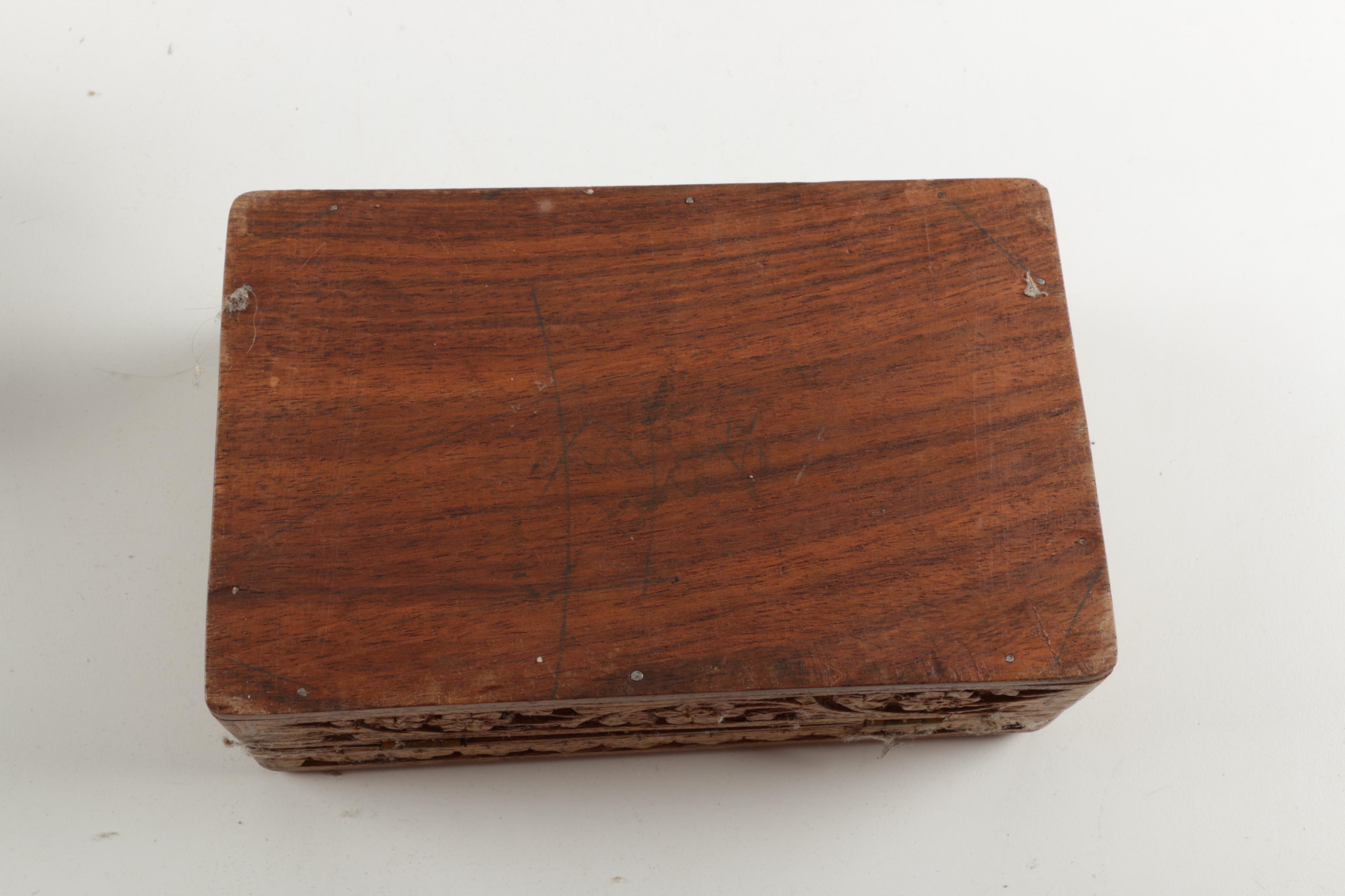 Wooden Trinket Boxes