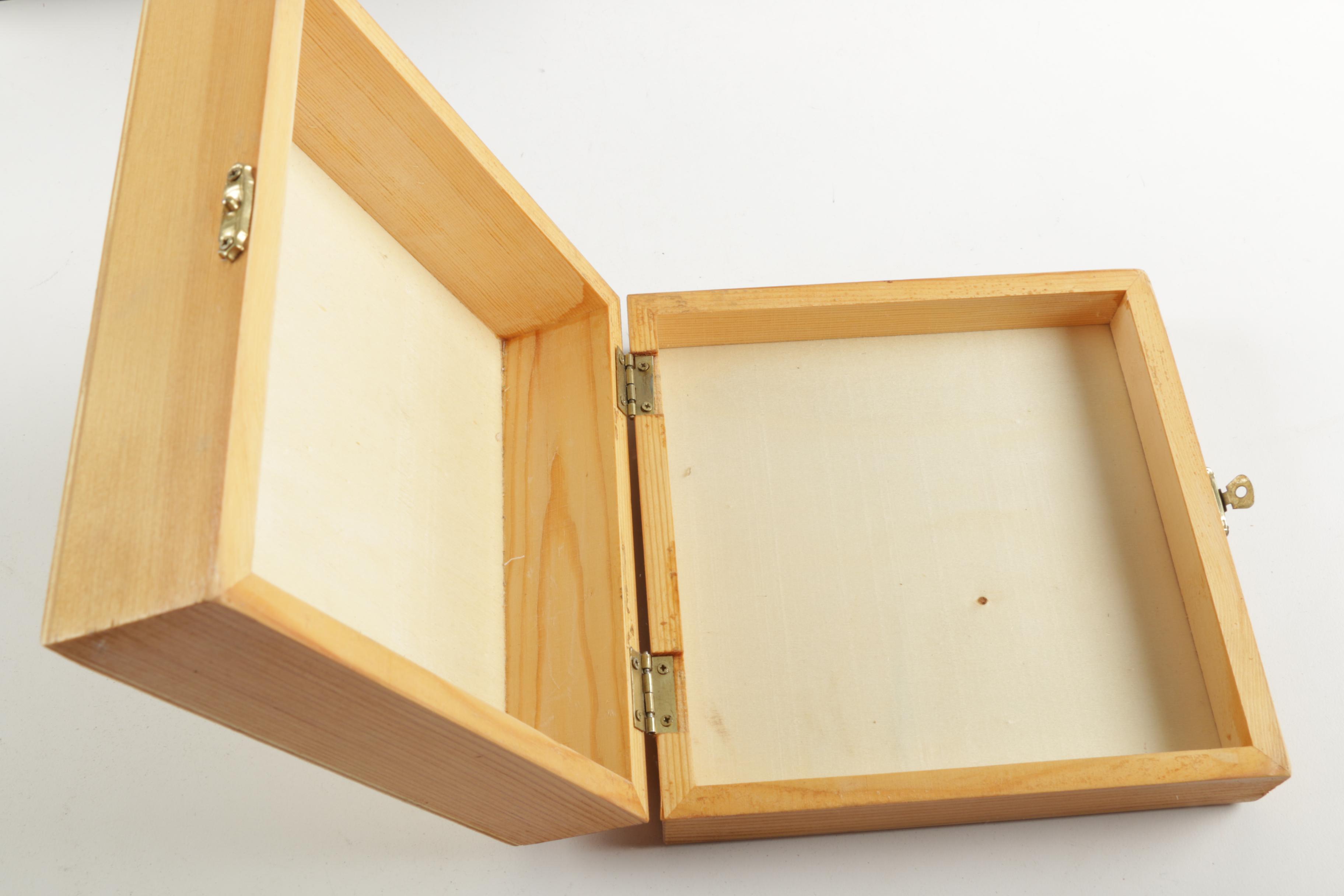 Wooden Trinket Boxes