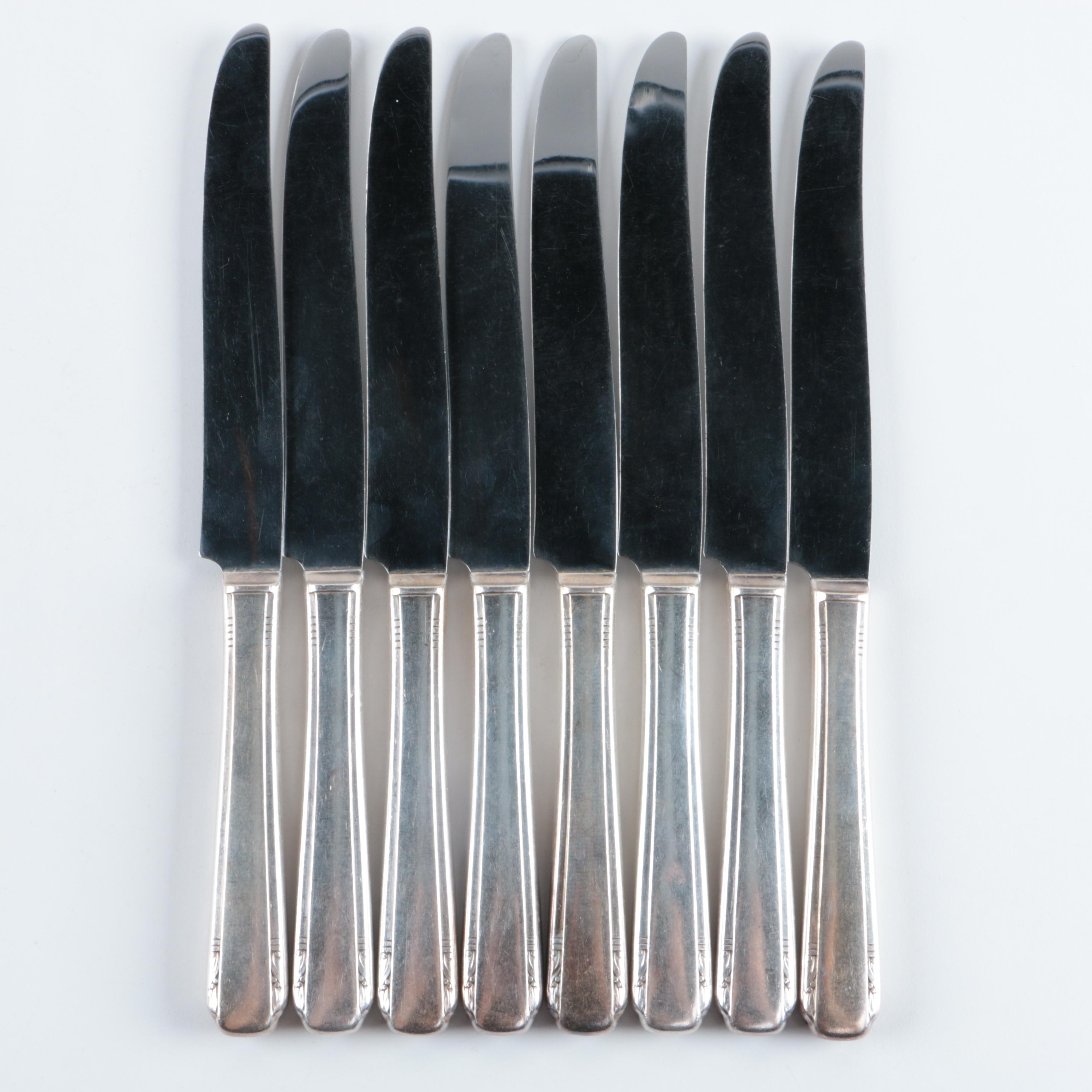 Oneida Community Tudor Plate "Elaine" Silver Plated Flatware Set