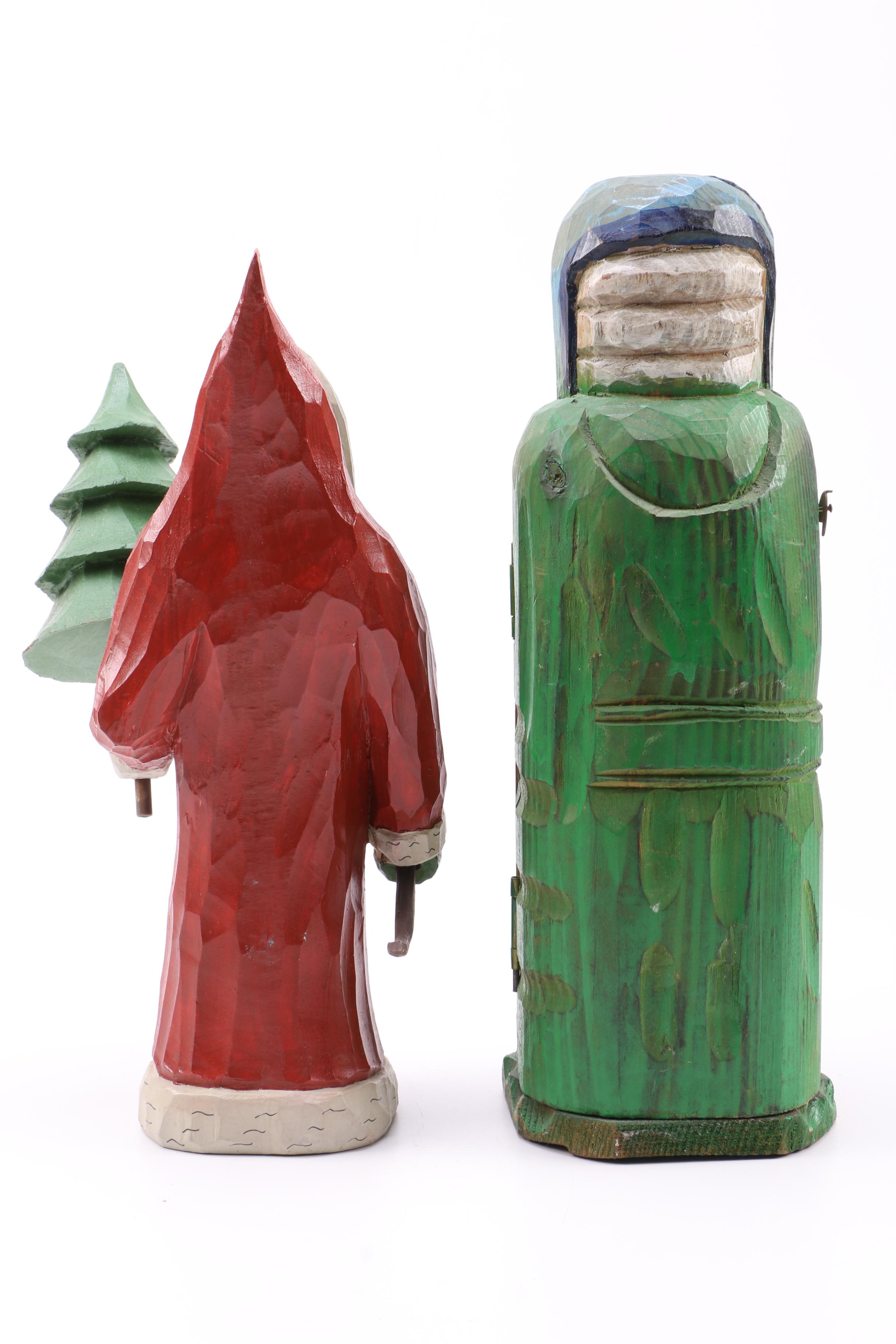 Robed Men Figurines