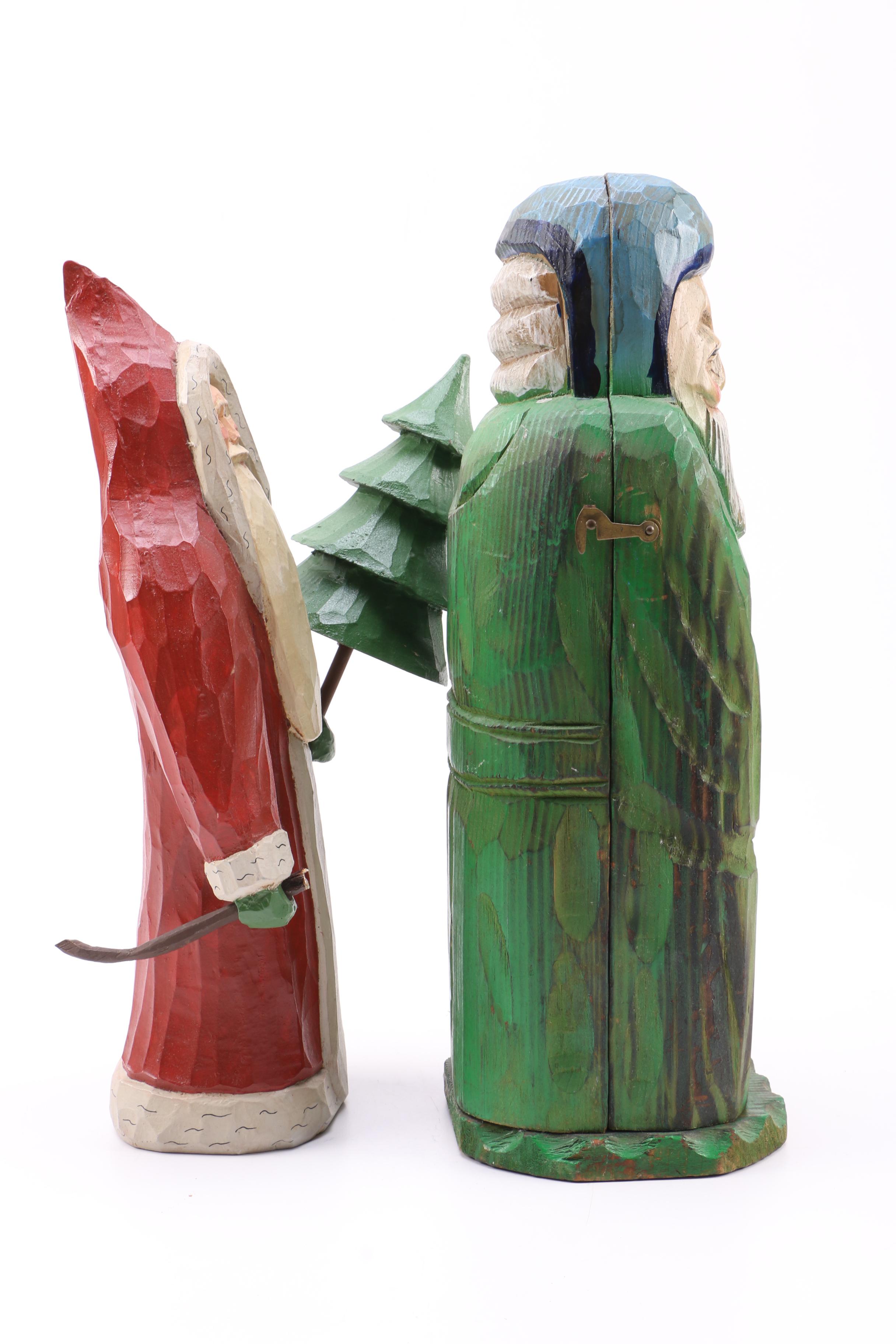 Robed Men Figurines
