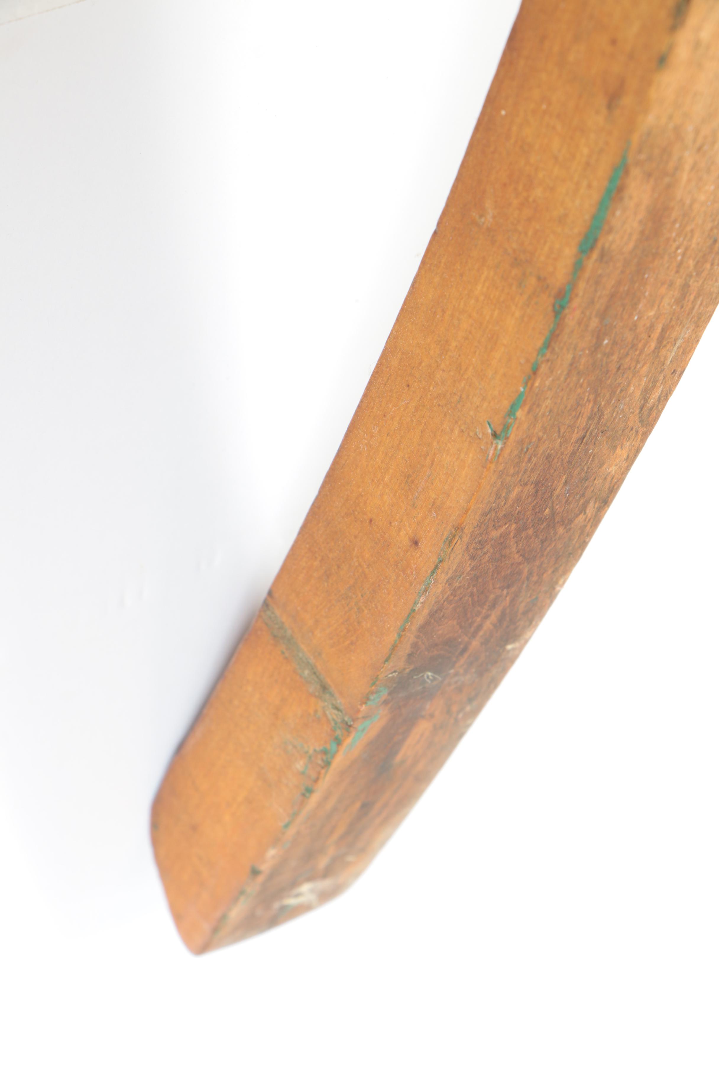 Wooden Rocking Chair with Woven Seat