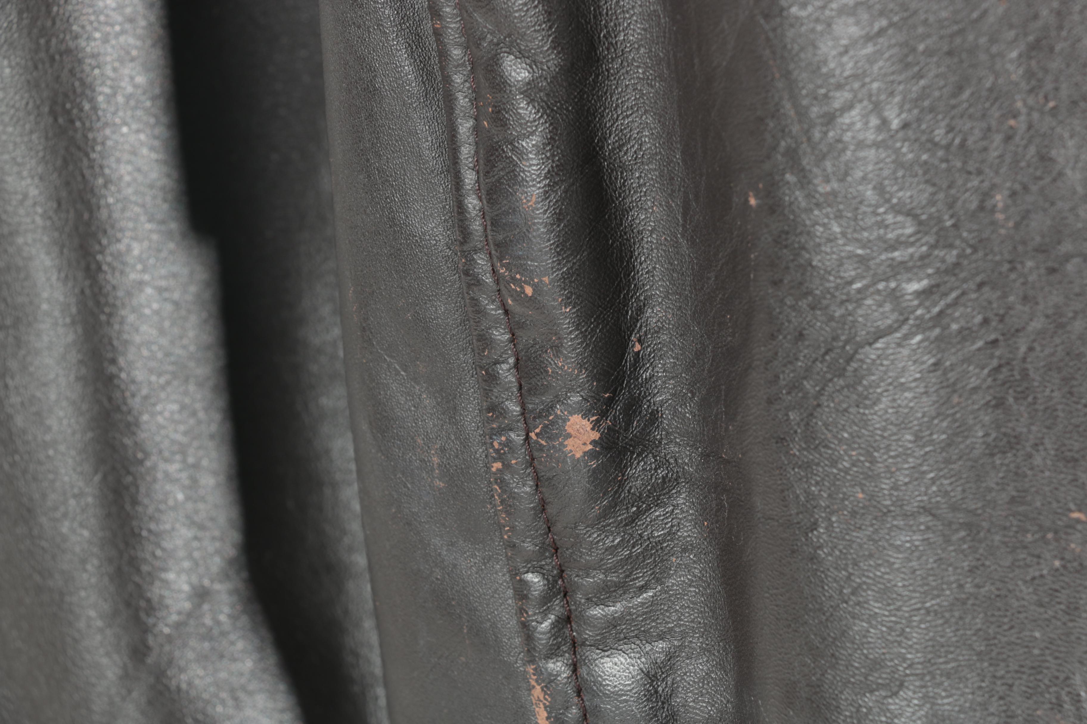 Men's Wilsons Brown Leather Bomber Jacket