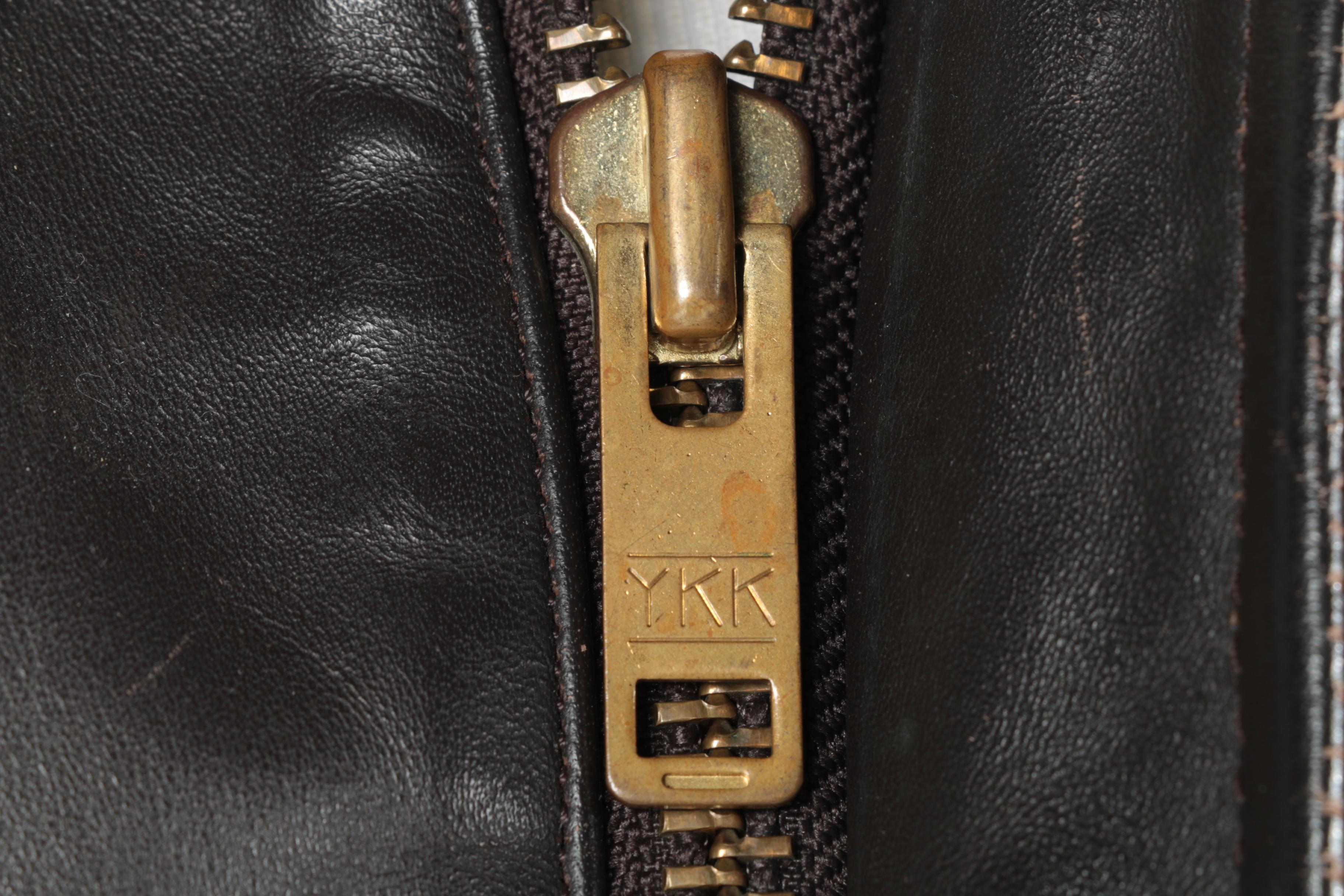 Men's Wilsons Brown Leather Bomber Jacket