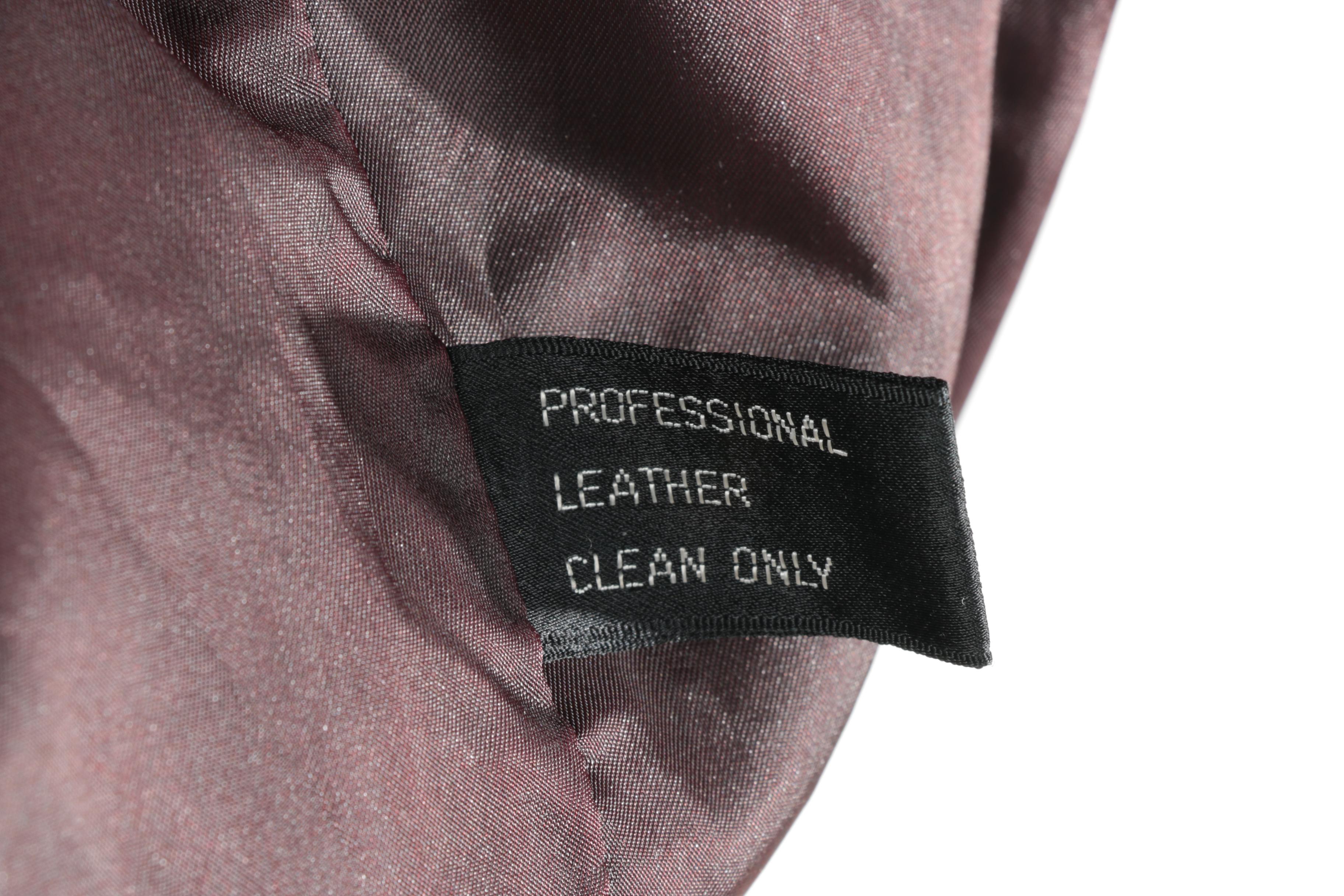 Men's Wilsons Brown Leather Bomber Jacket