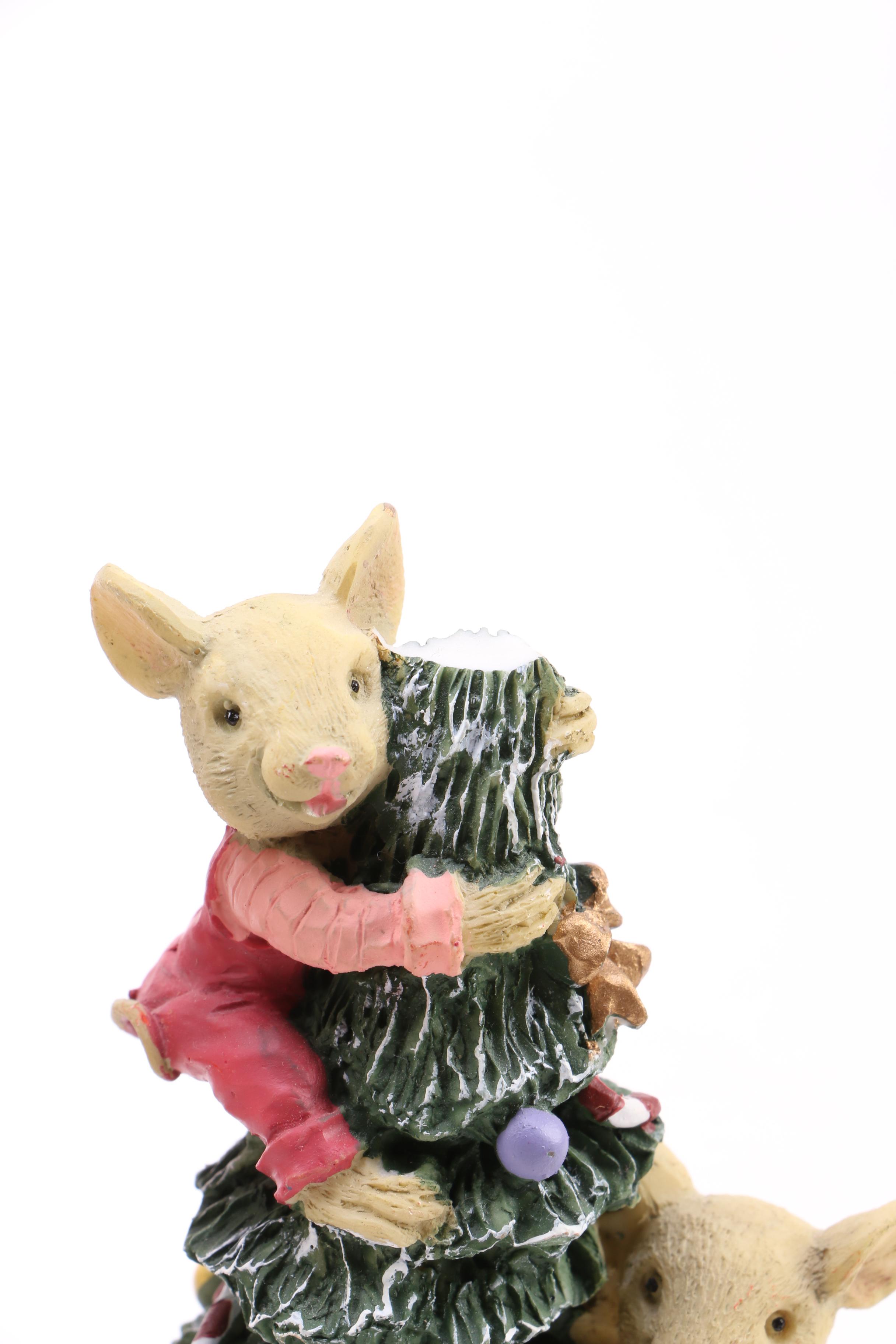 Holiday Figurines Including Santa