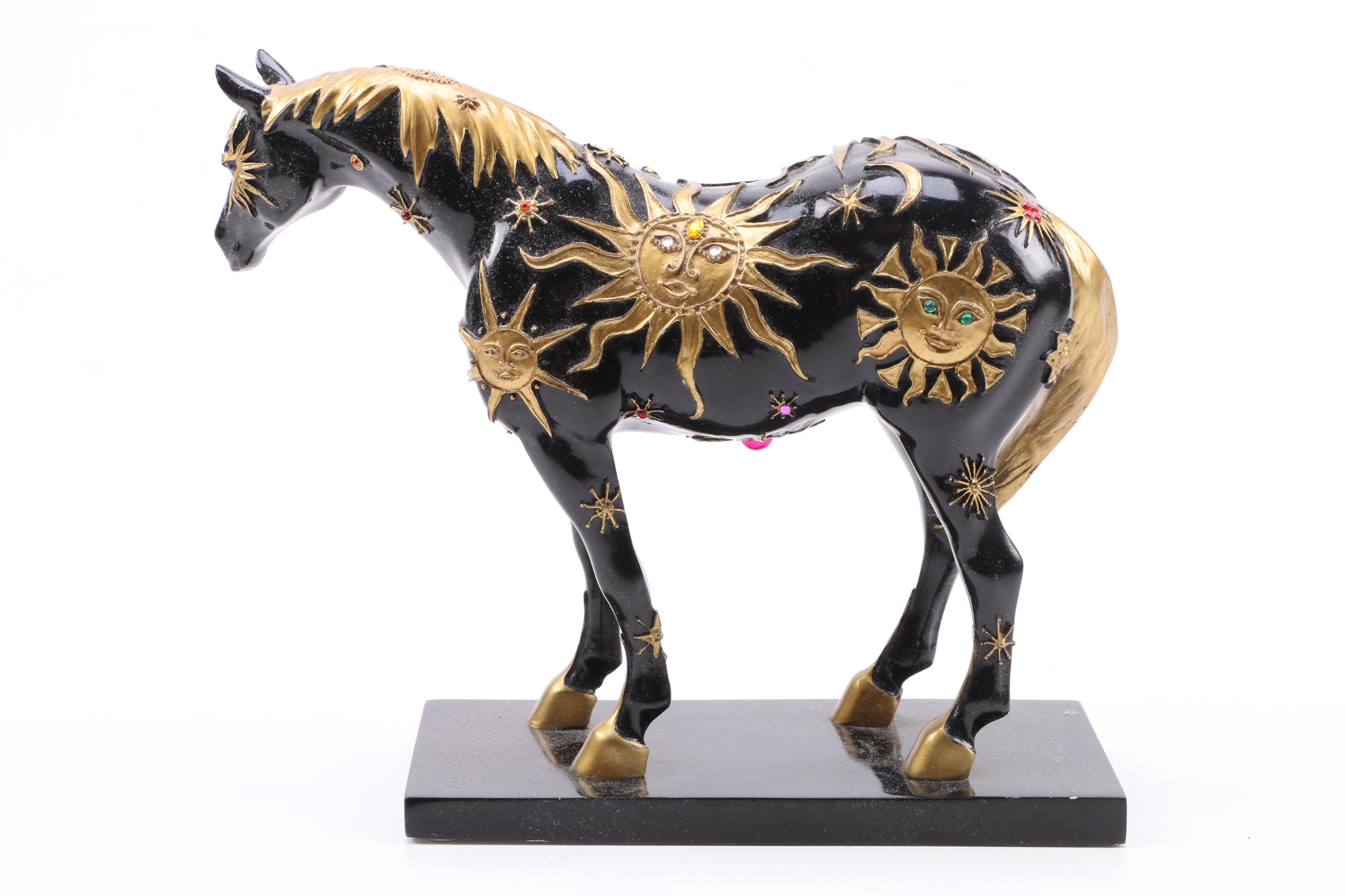 "Sky of Enchantment" Porcelain Horse Figurine From The Trail of Painted Ponies