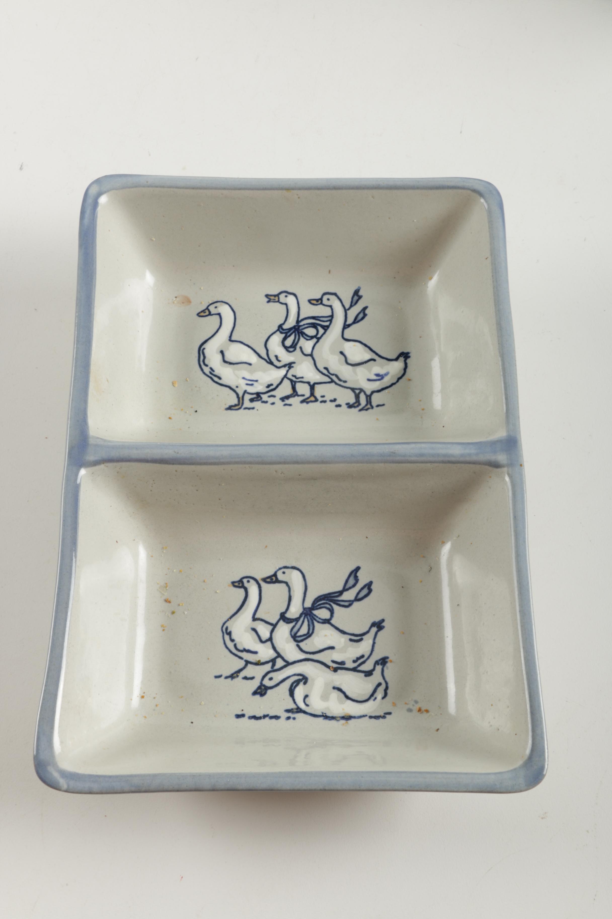 Five Pieces of Louisville Stoneware Pottery