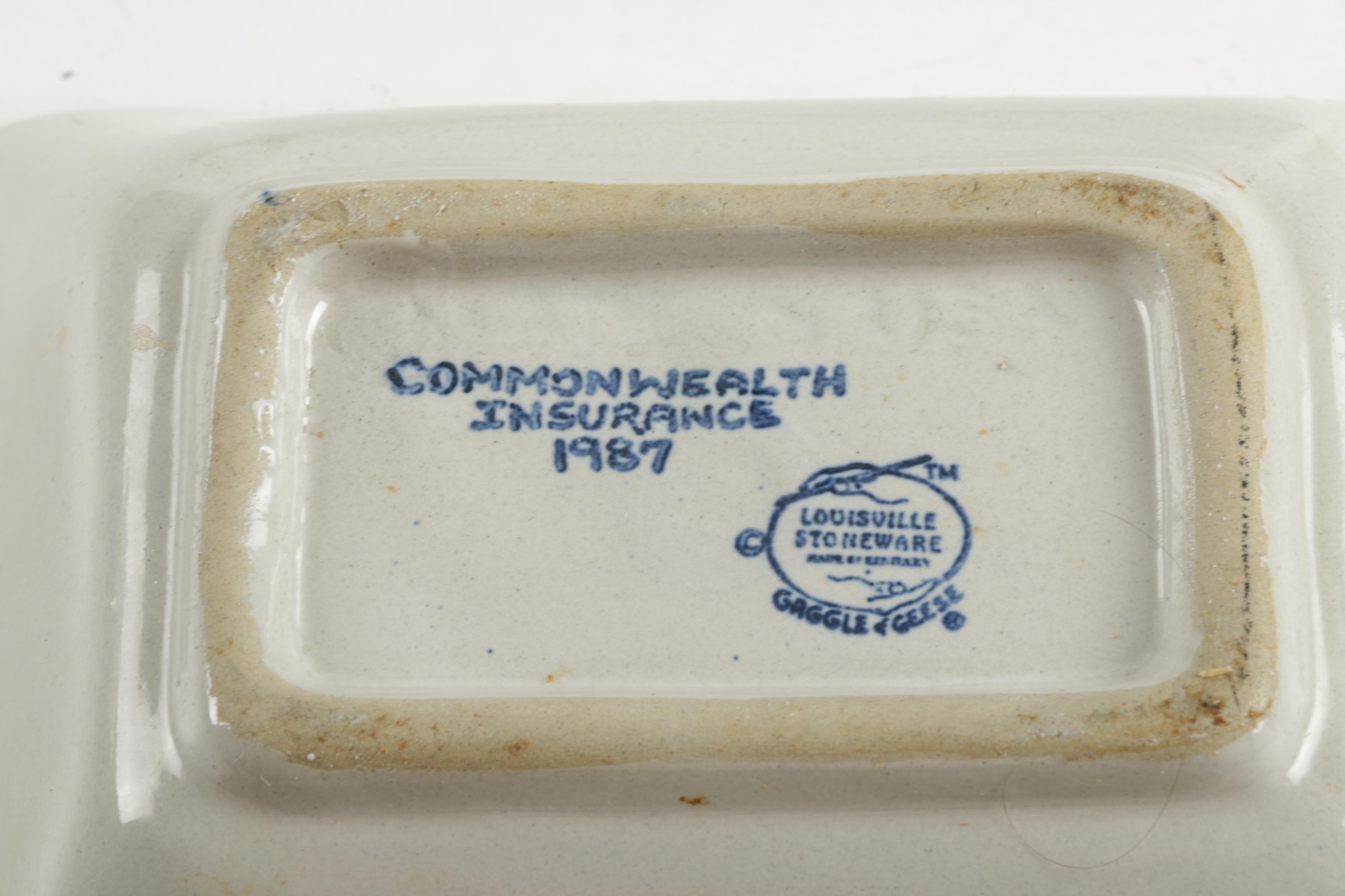 Five Pieces of Louisville Stoneware Pottery