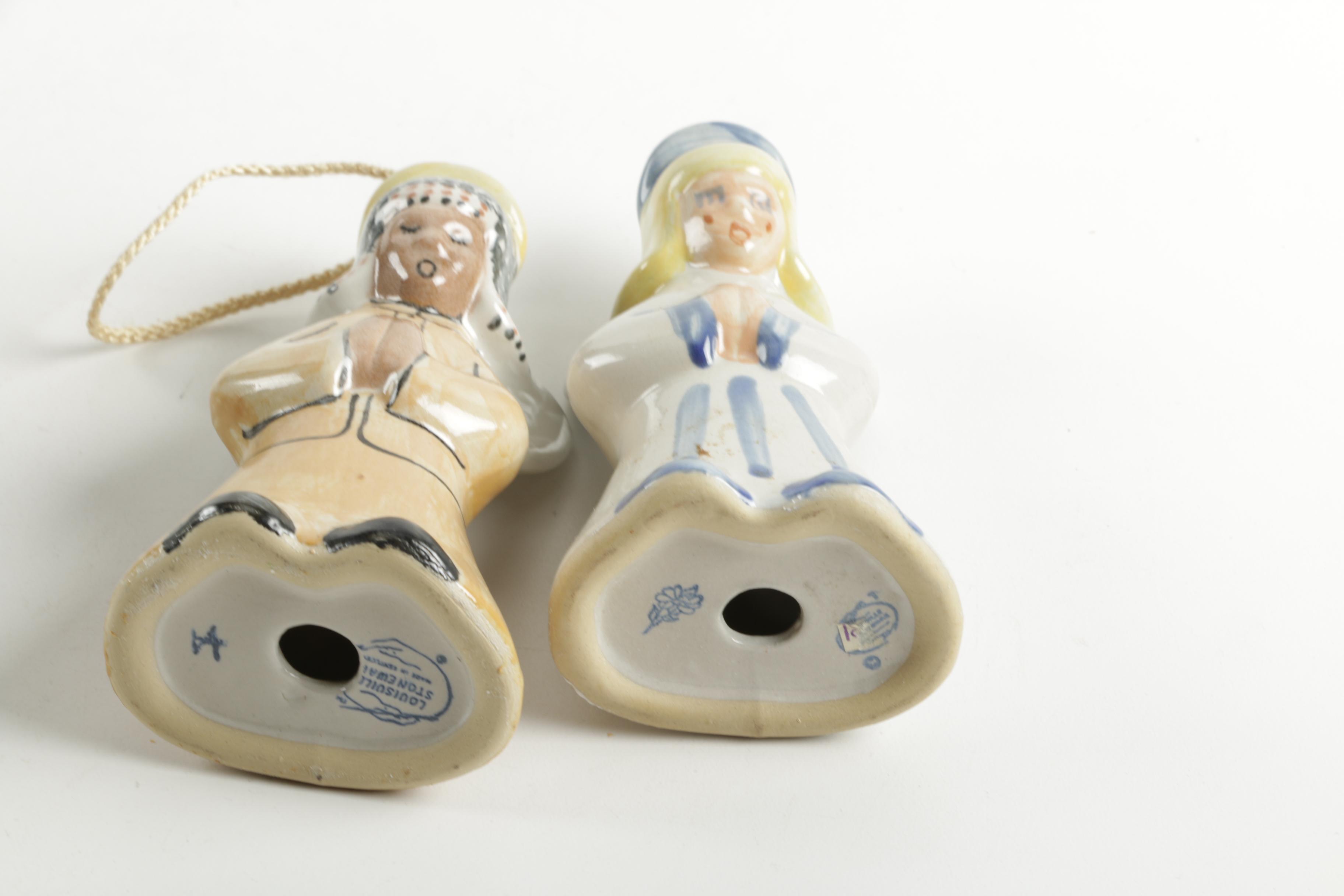 Five Pieces of Louisville Stoneware Pottery