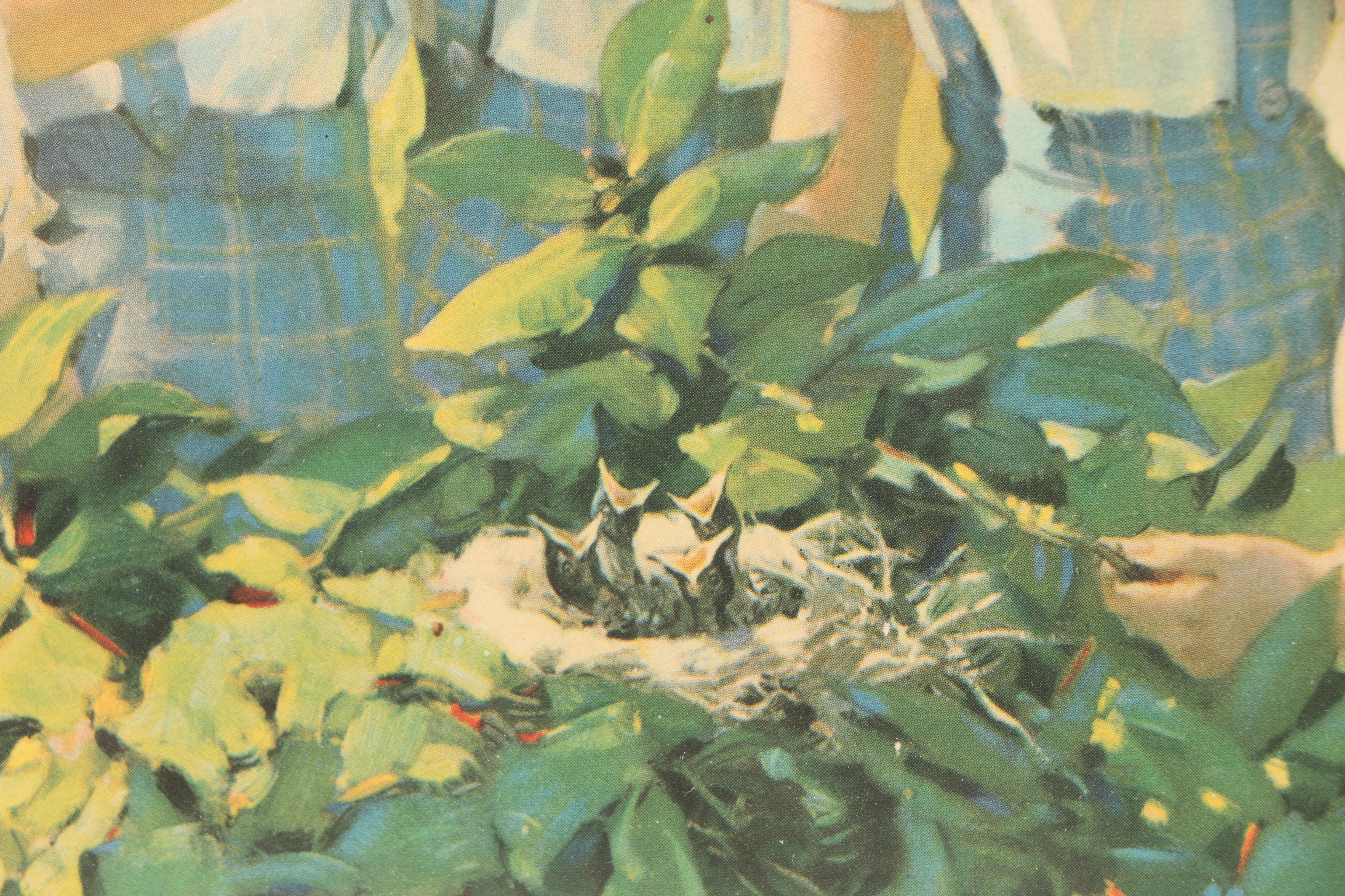 Offset Lithograph After Andrew Loomis' "The Dionne Quintuplets 'Maytime'"