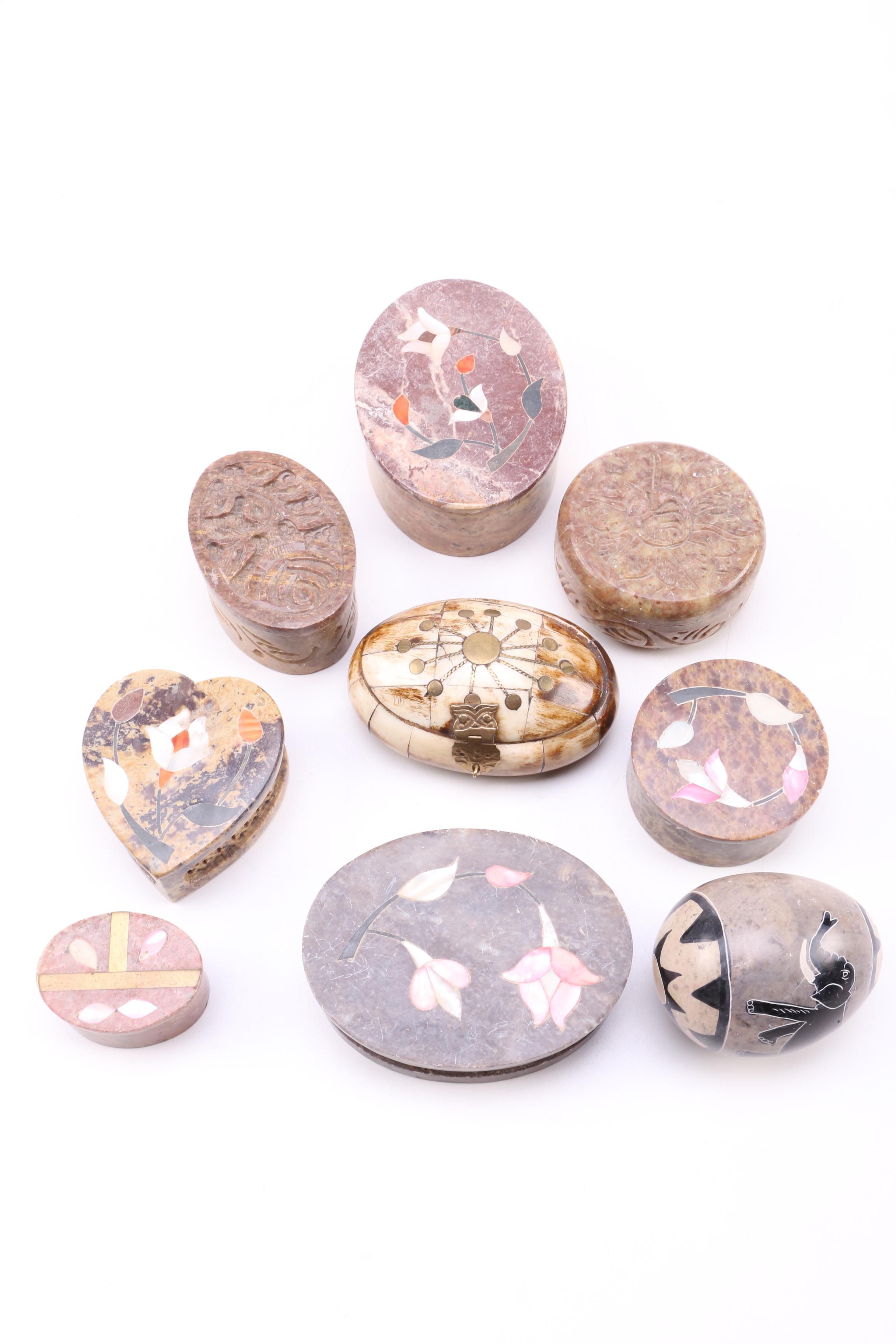 A Collection of Trinket Boxes