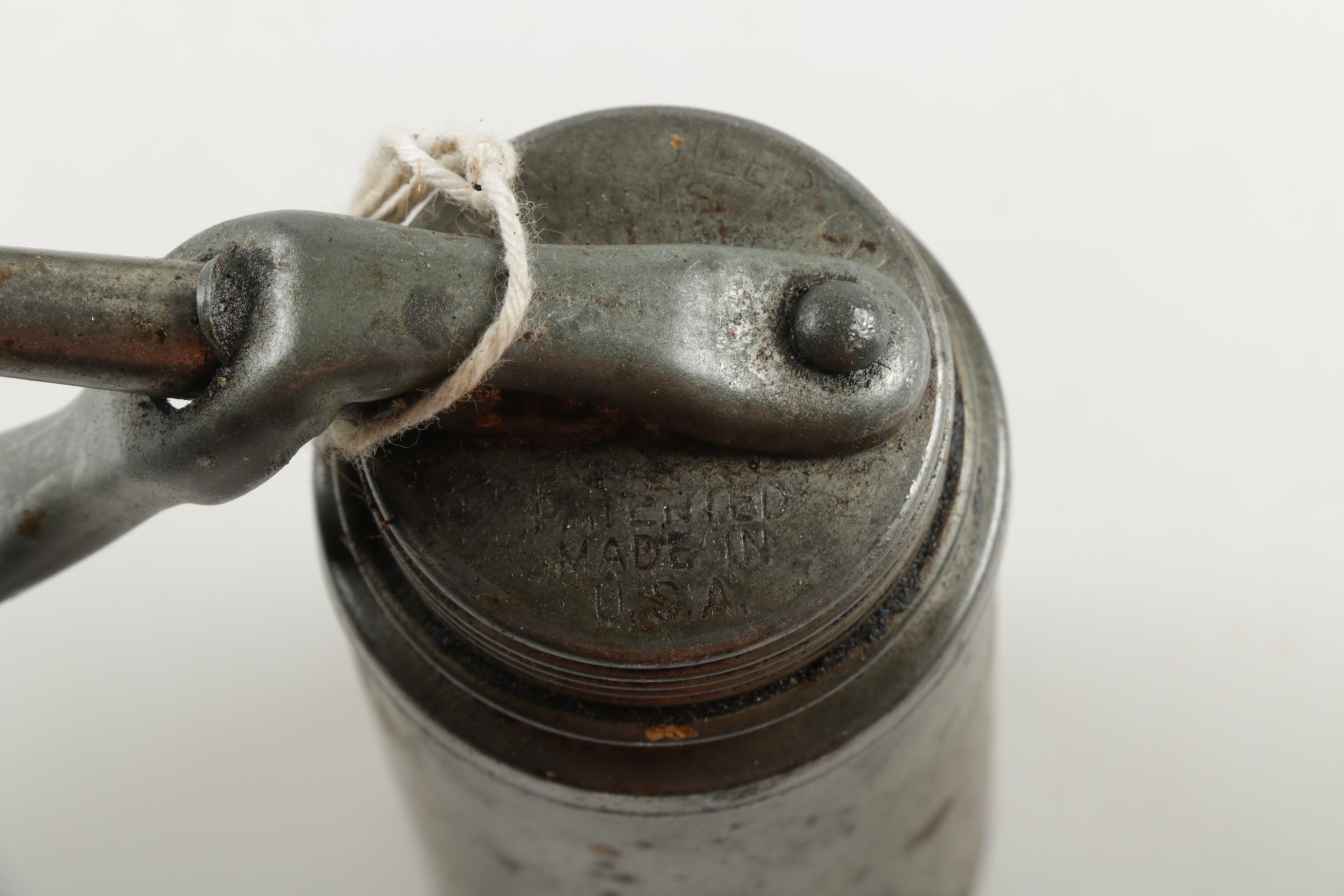 Five Pieces of Brass and Metal Decor