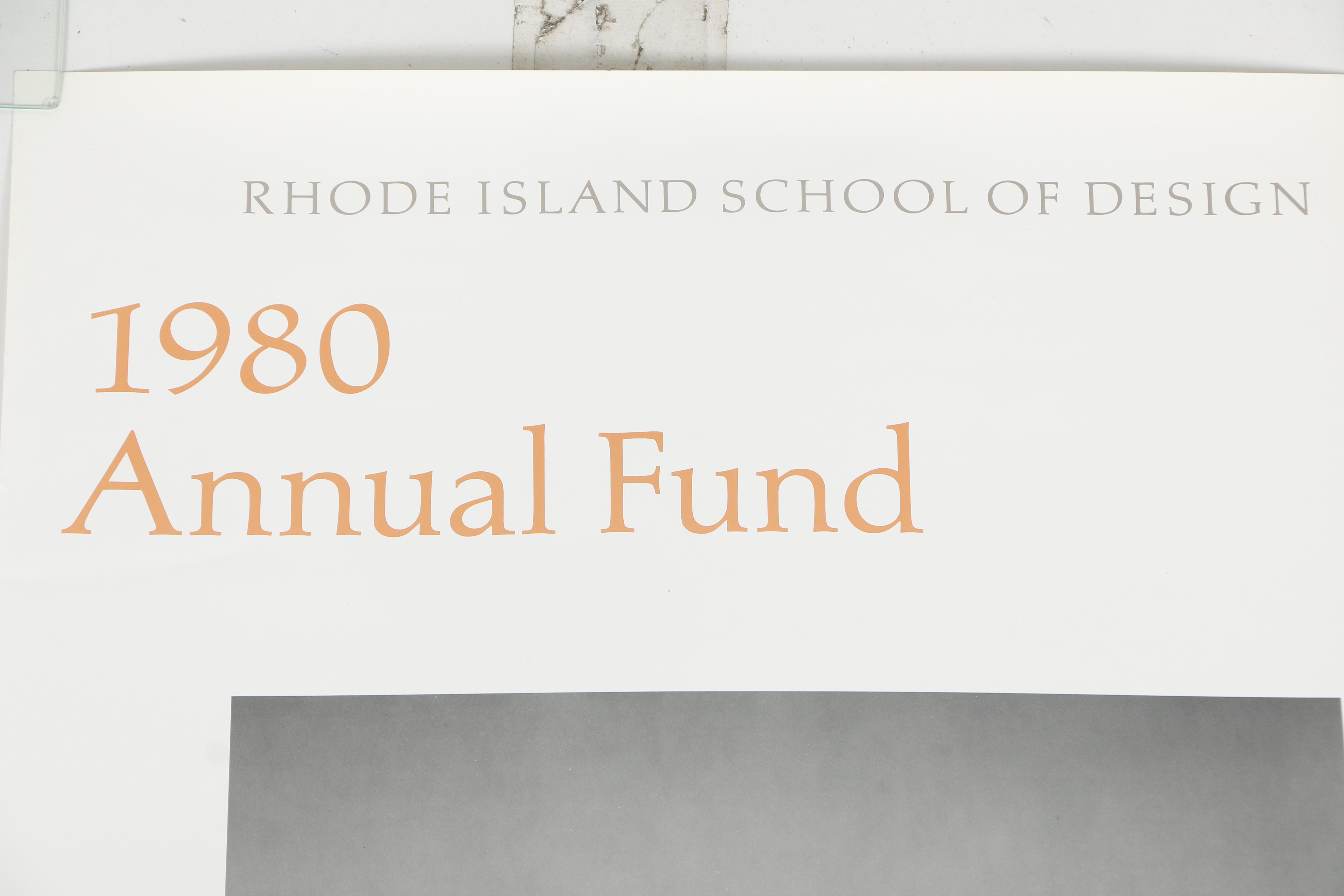 Signed Harry Callahan and Aaron Siskind RISD Exhibition Posters