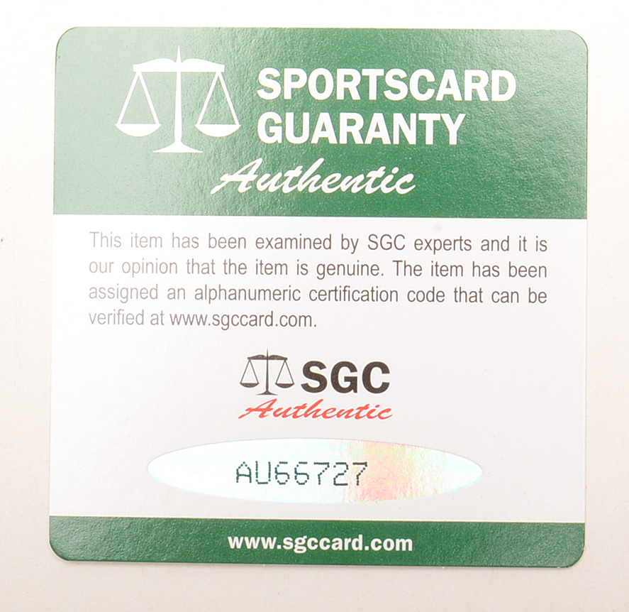 Willie Mays Signed Rawlings Baseball SGC COA