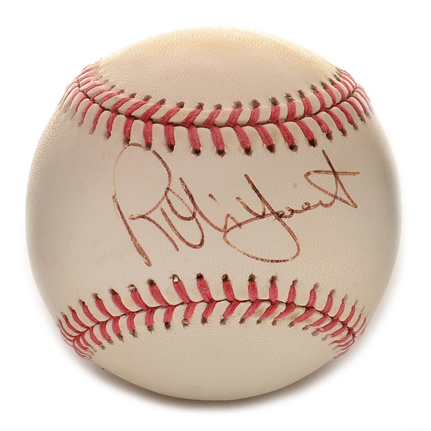 Robin Yount Signed Rawlings AL Baseball SGC COA