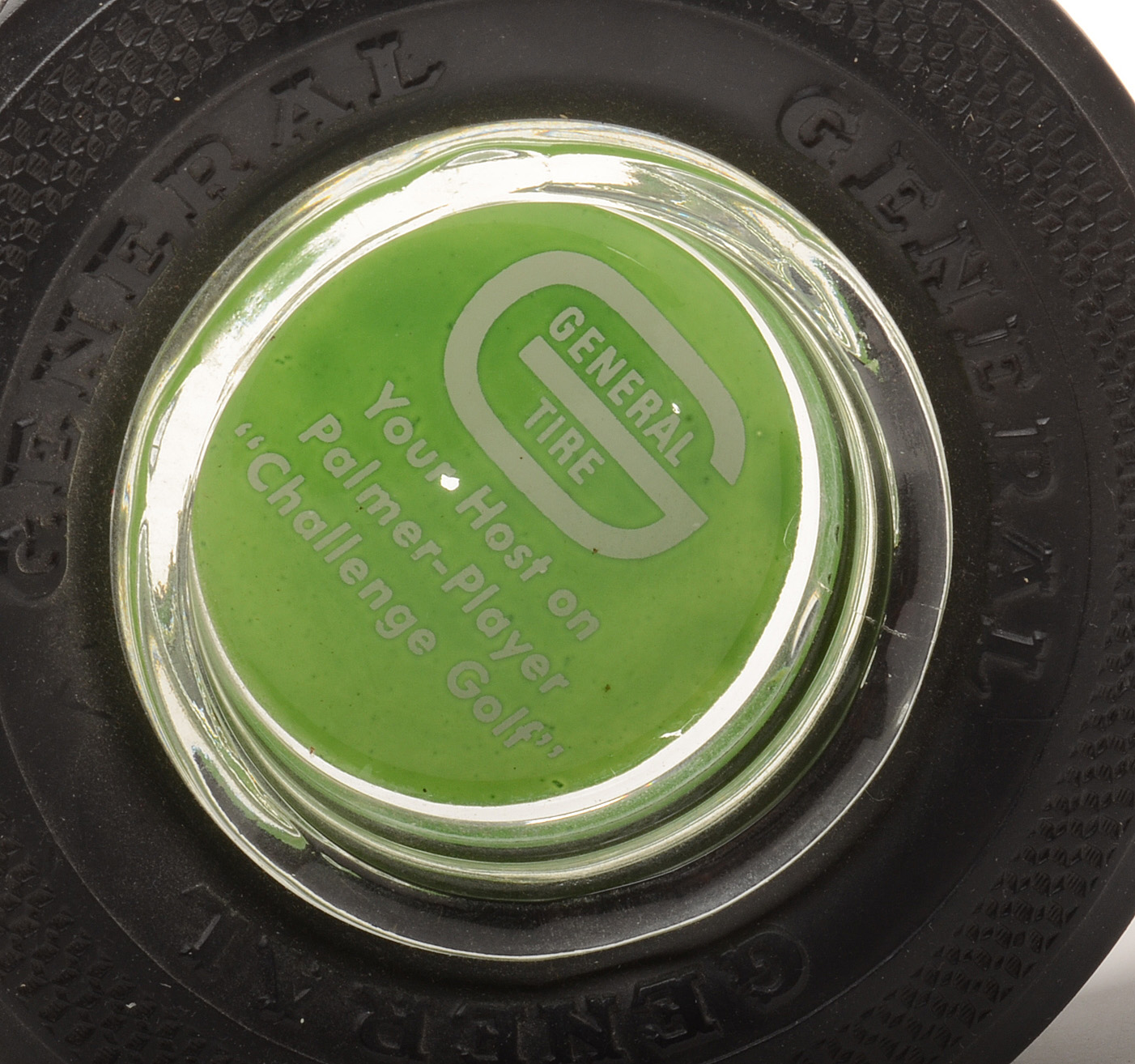 Pair "General Tire" Advertising  Ashtrays