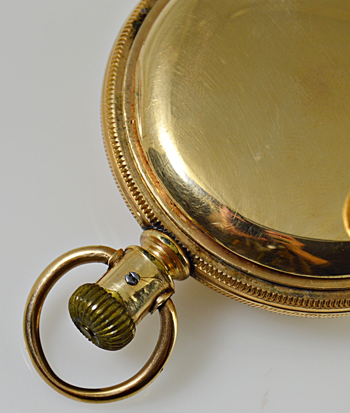 Vintage Elgin Engraved Gold-Filled Pocket Watch