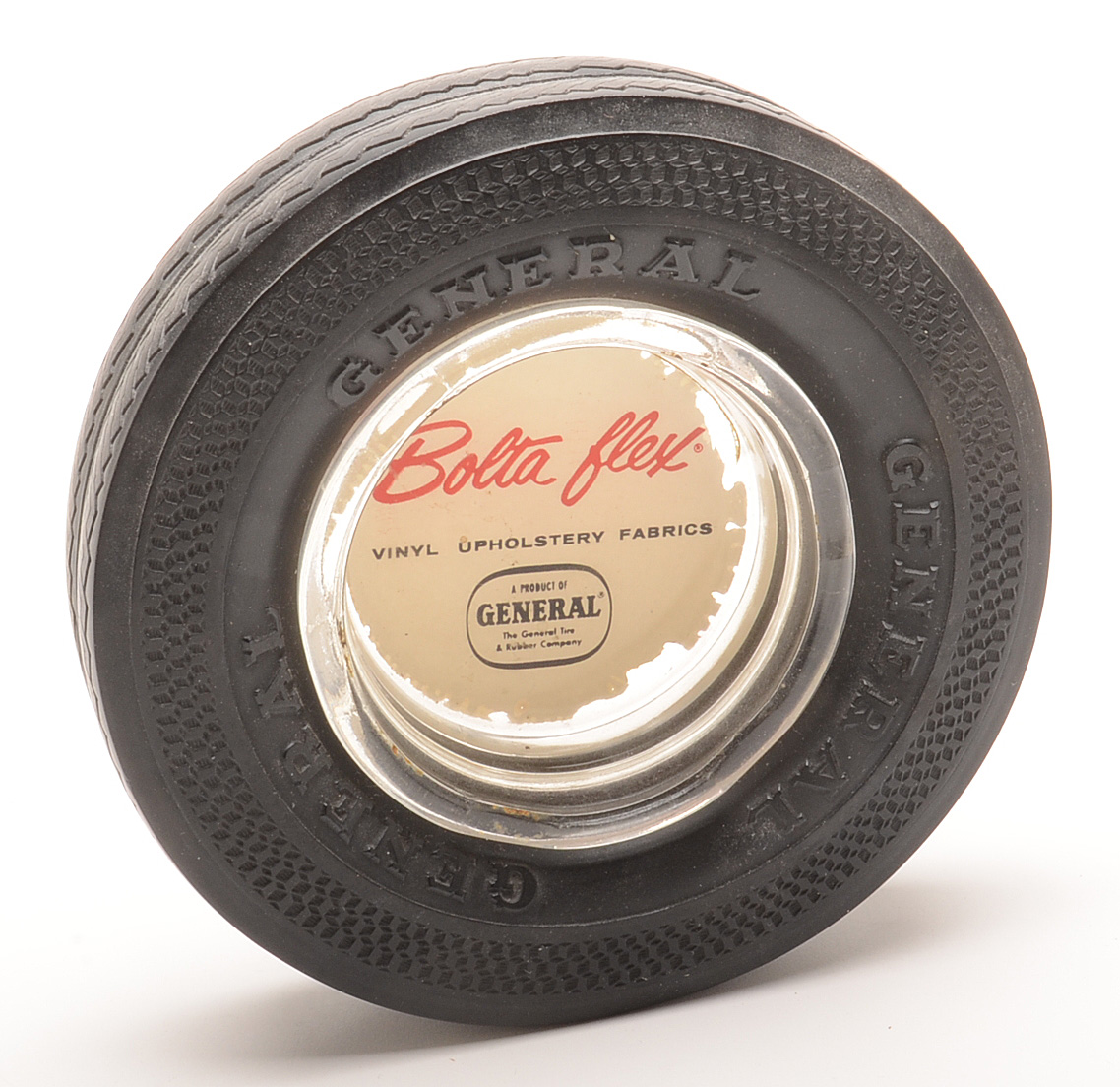 Pair "General Tire" Advertising  Ashtrays