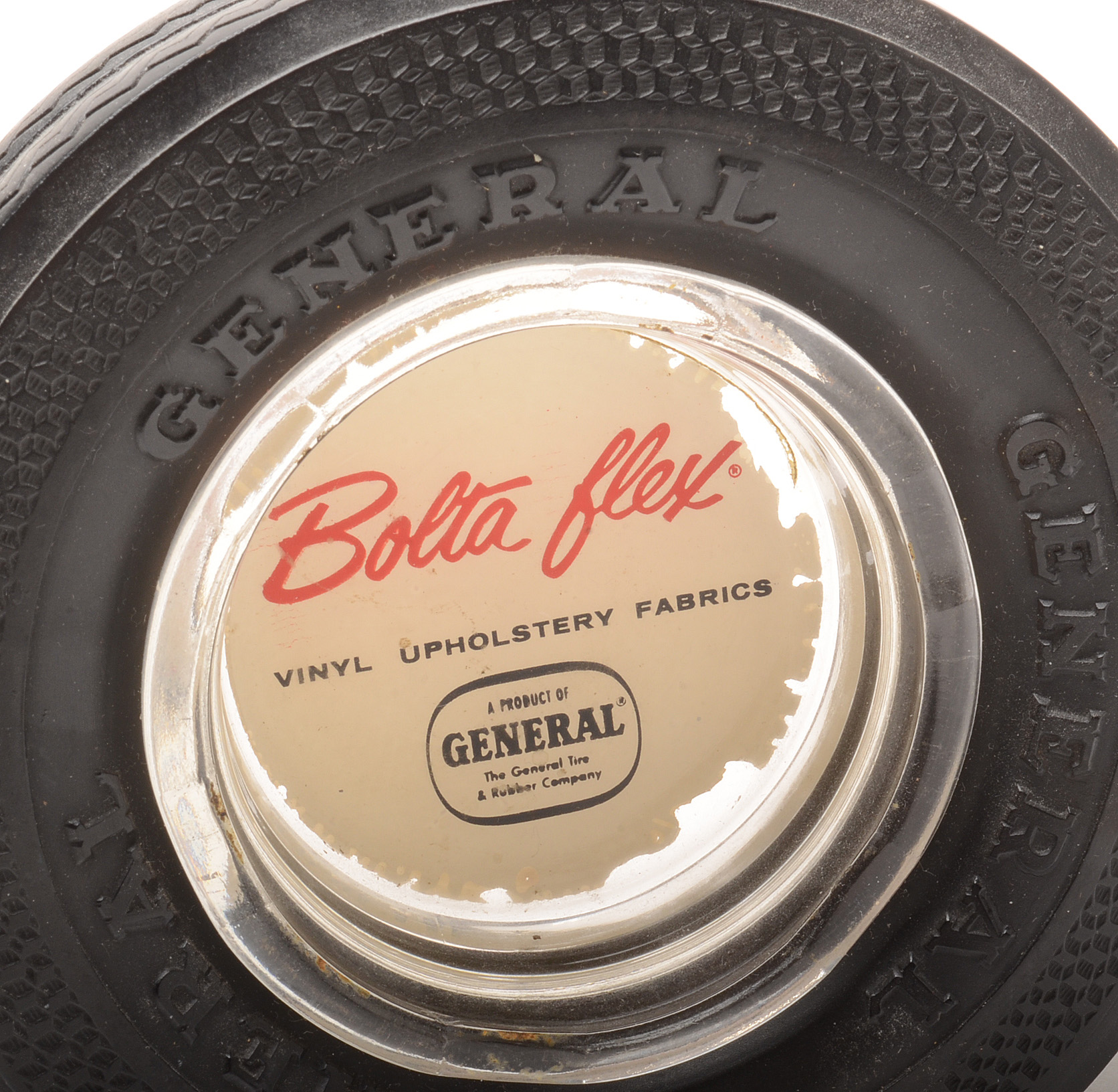 Pair "General Tire" Advertising  Ashtrays