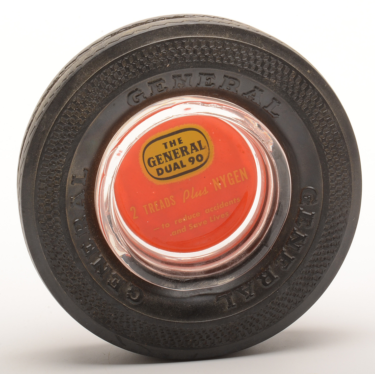 General Tire and Ameri*Steel Advertising Tire Ashtrays