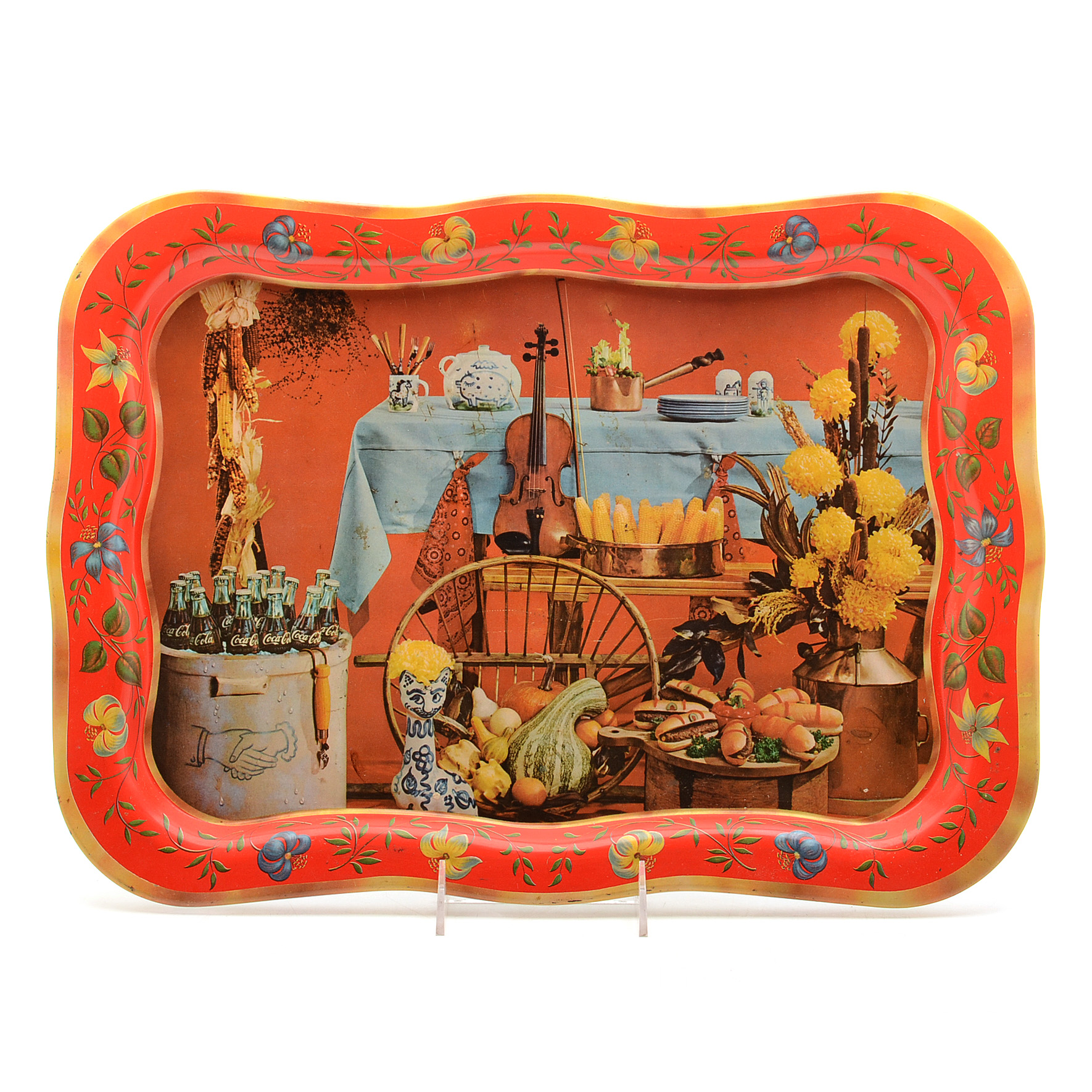 1950s "Coca-Cola" Metal Serving Tray