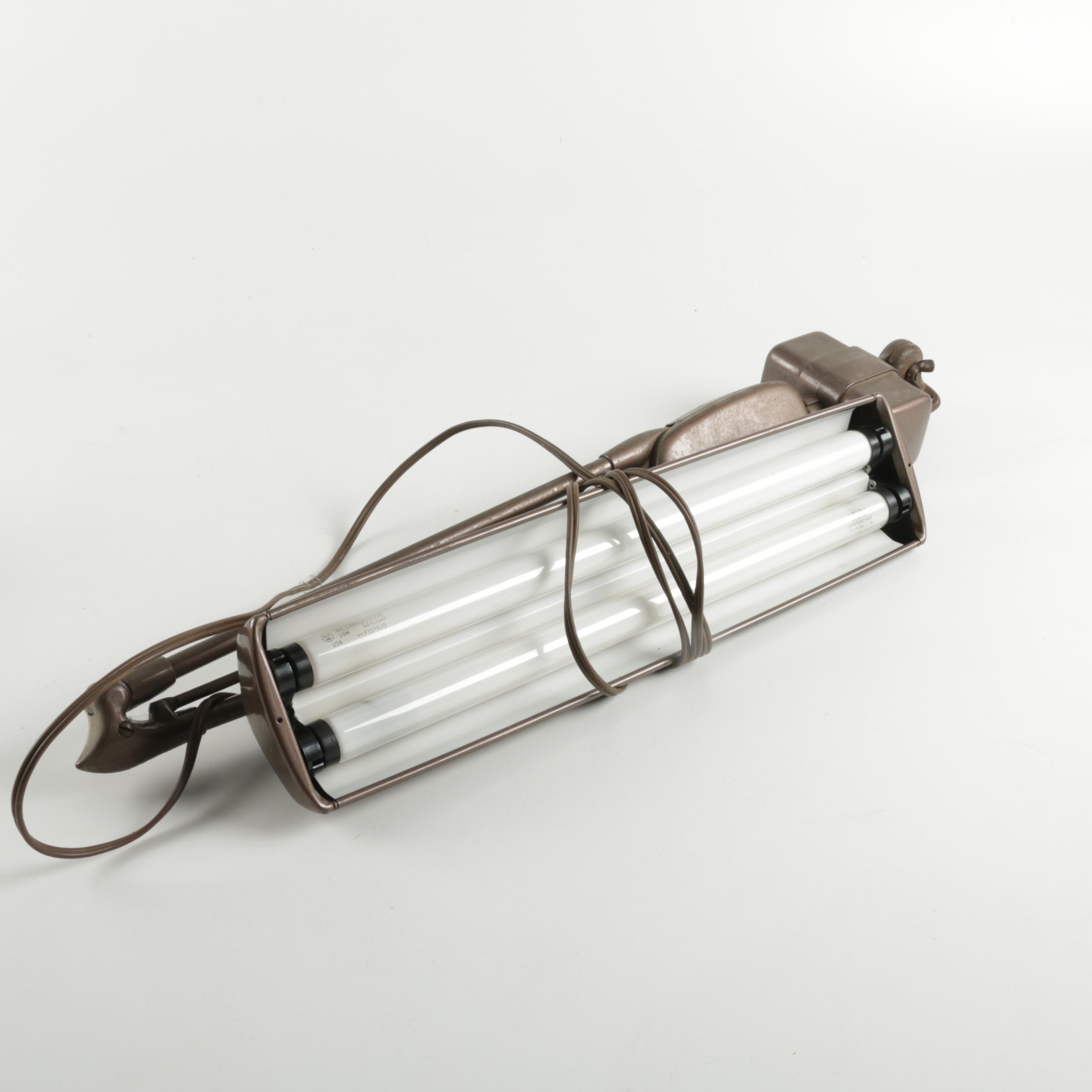 Workbench Metal Florescent Bulb Lamp