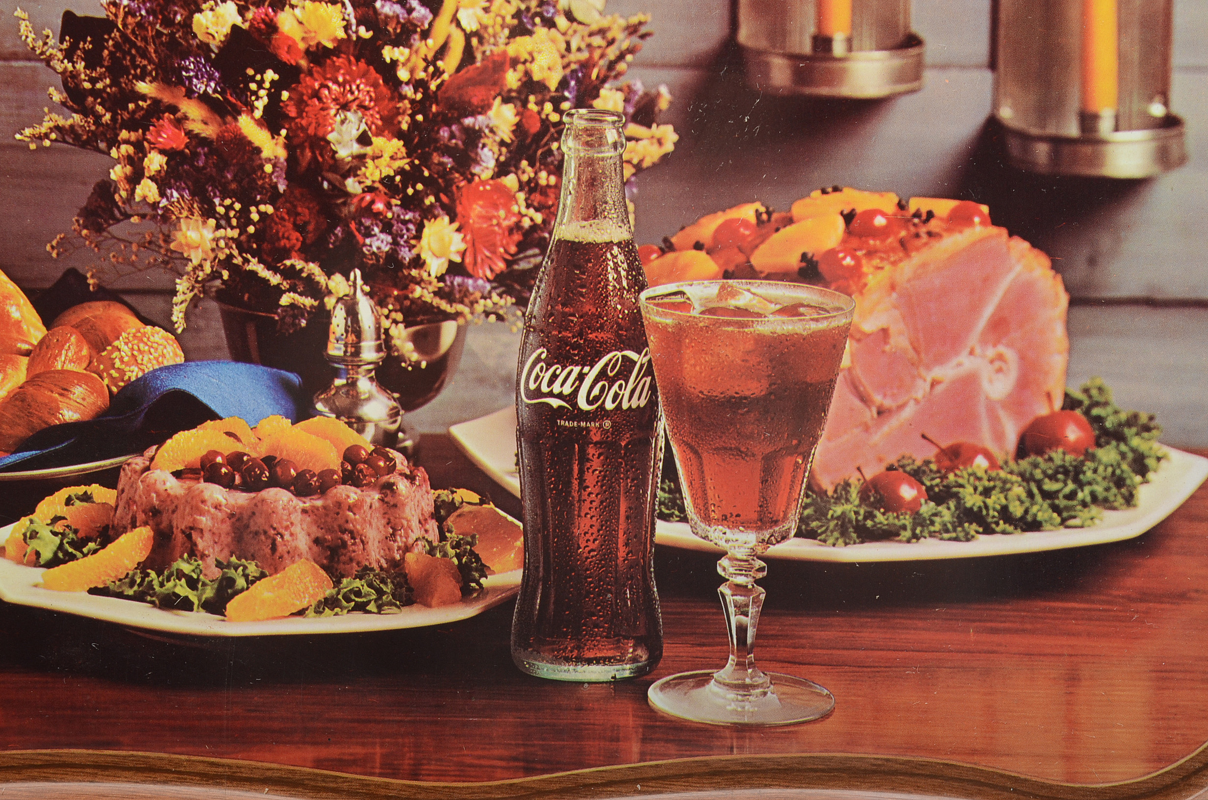 1950s "Coca-Cola" Metal Serving Tray