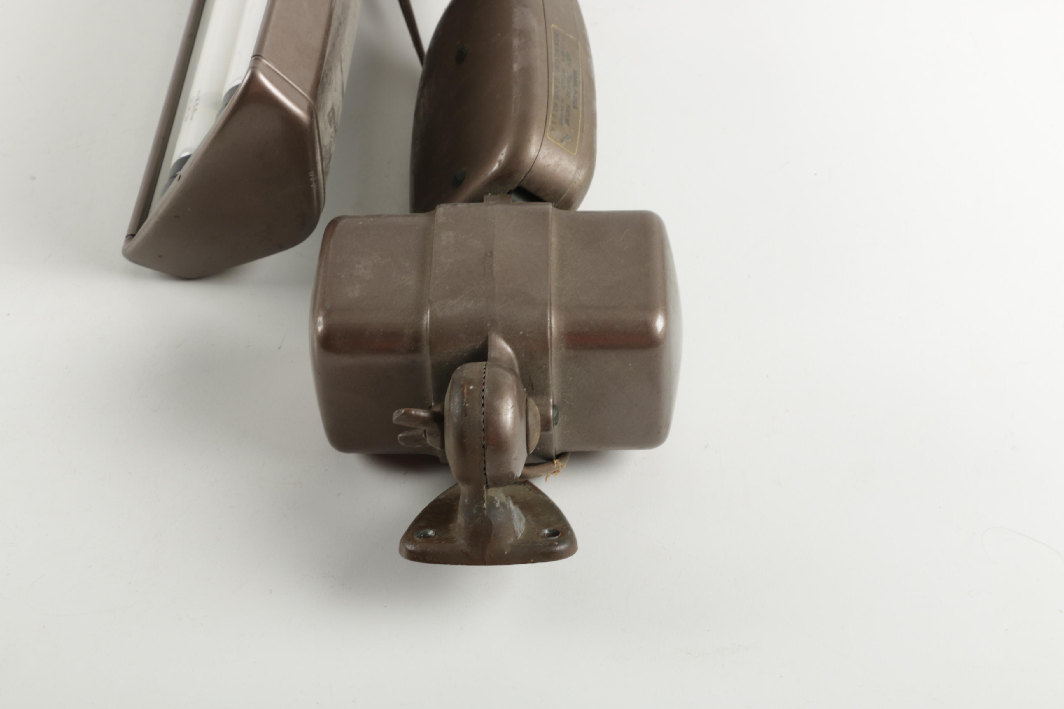 Workbench Metal Florescent Bulb Lamp