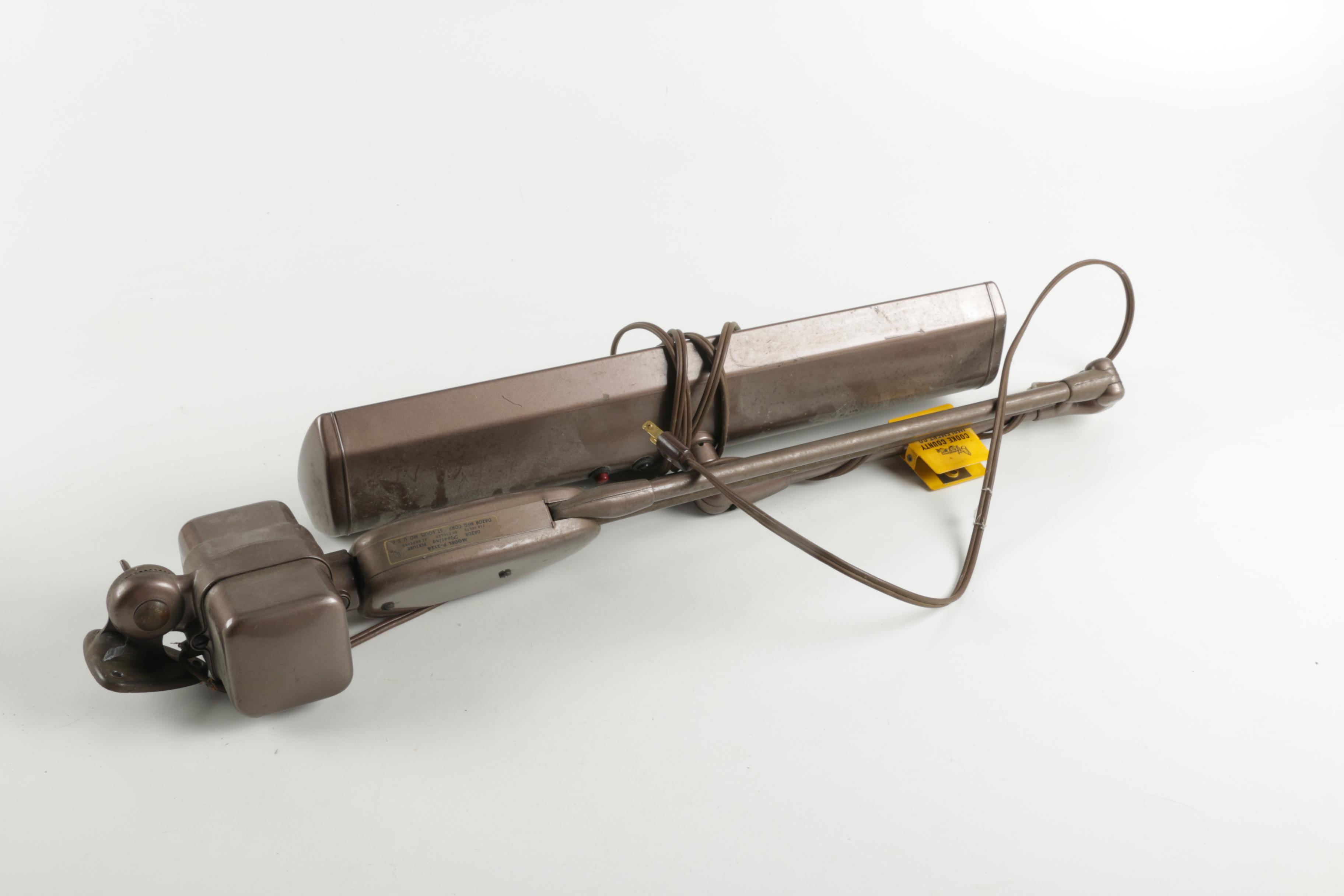 Workbench Metal Florescent Bulb Lamp