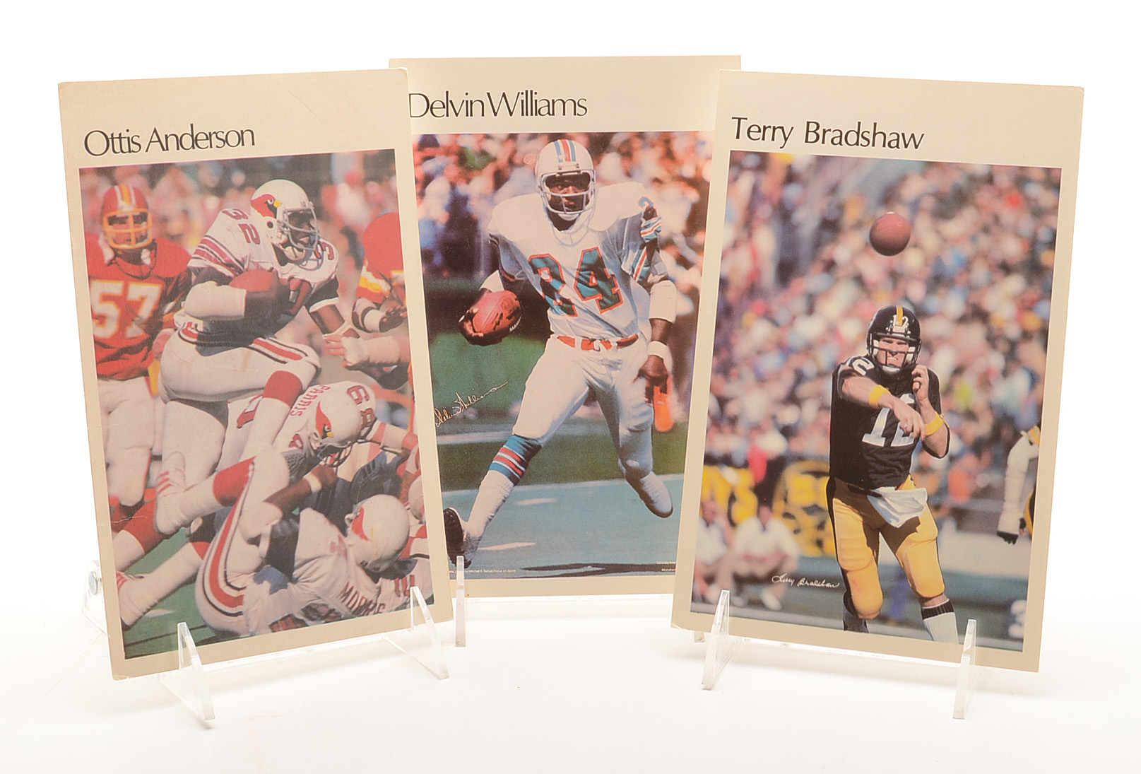 Forty Eight 1981 NFL Player Mini Posters