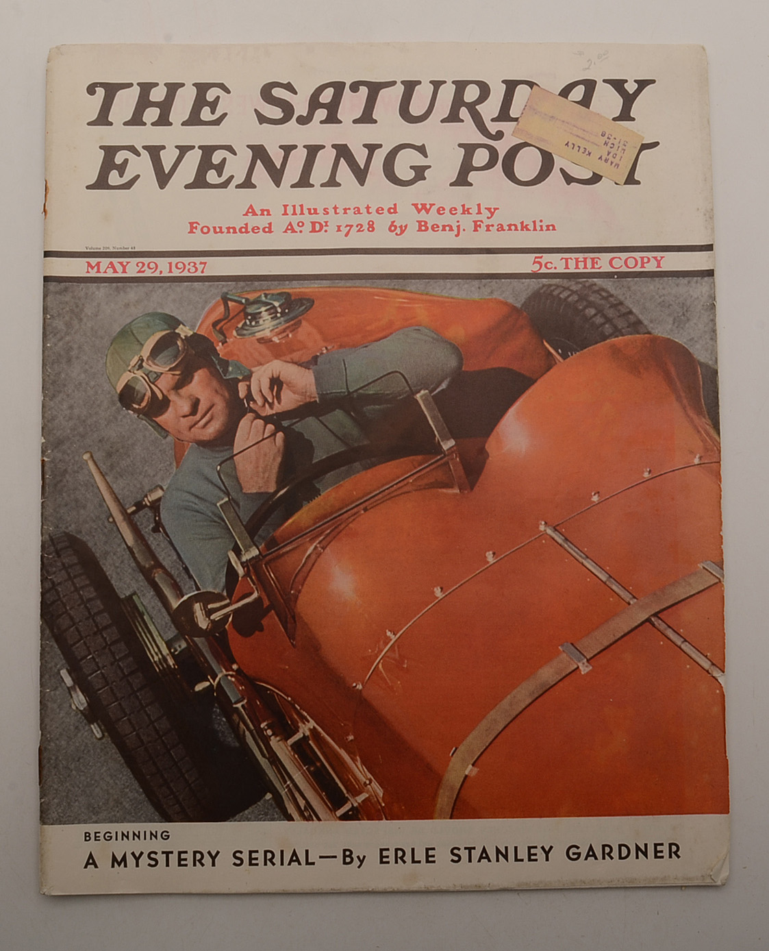 Twelve Antique "The Saturday Evening Post" Magazines