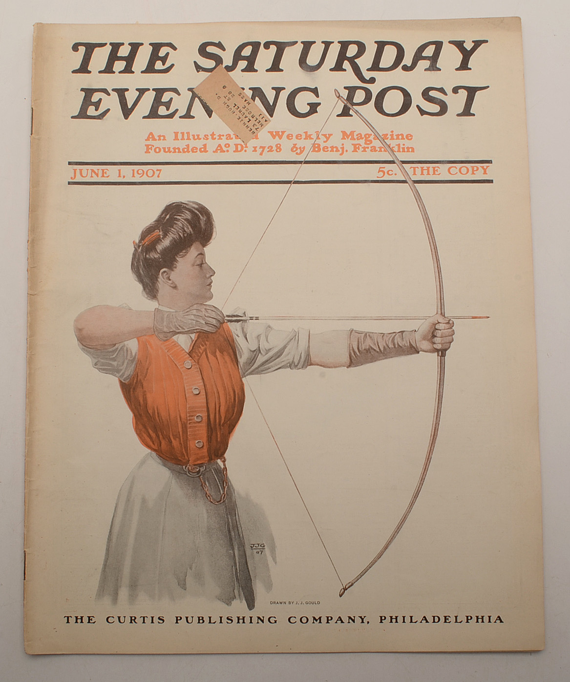 Twelve Antique "The Saturday Evening Post" Magazines