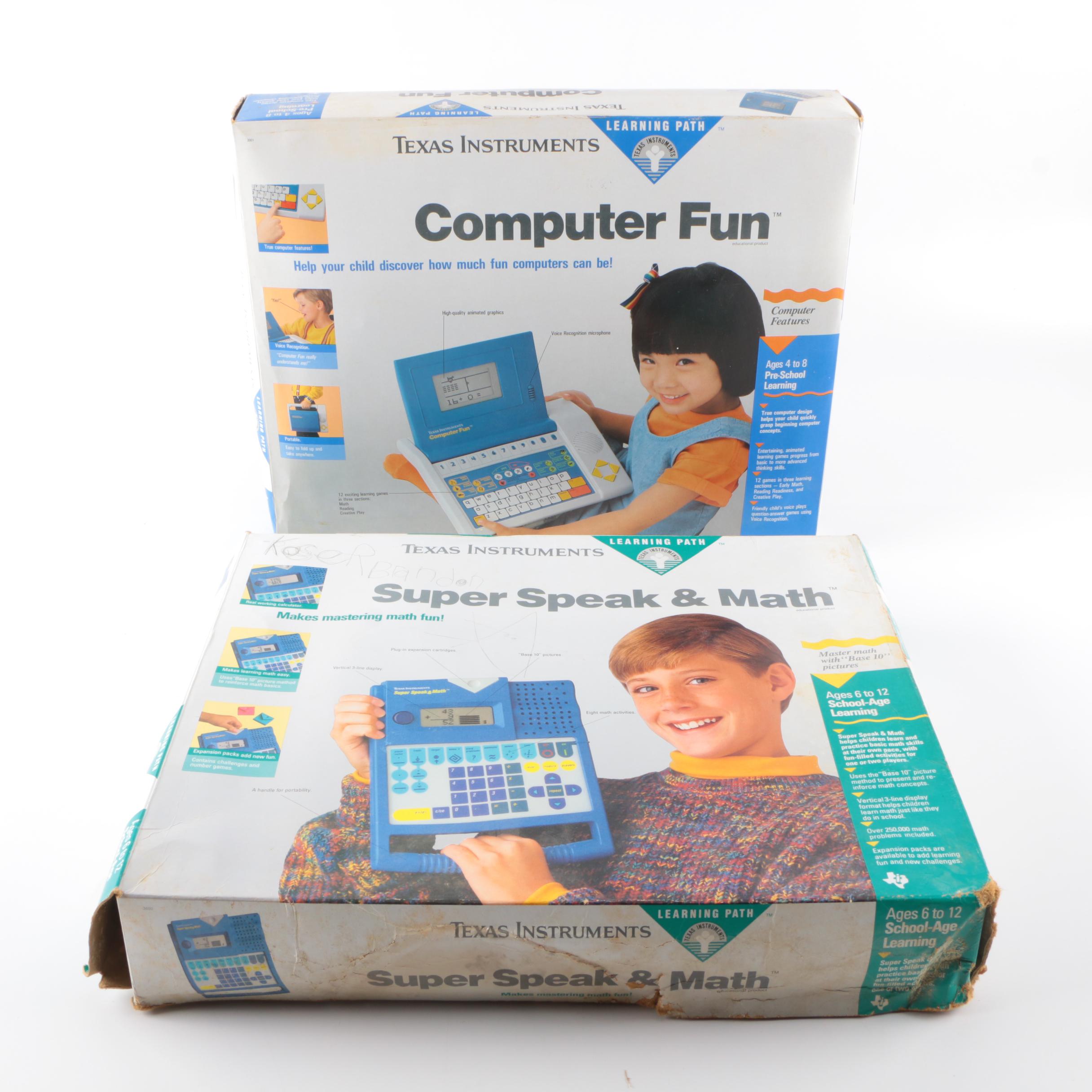 Texas Instruments Learning Computers