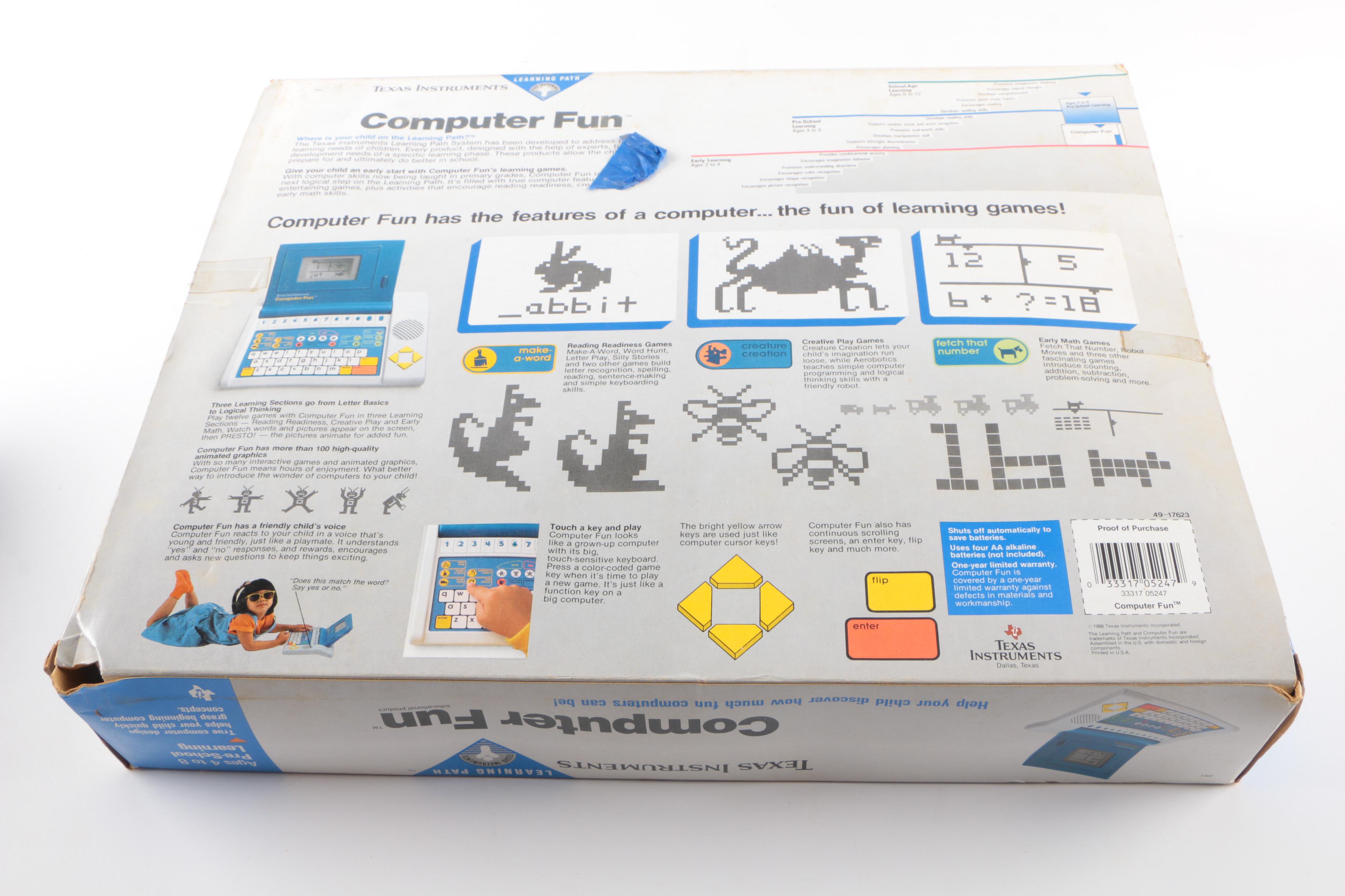 Texas Instruments Learning Computers