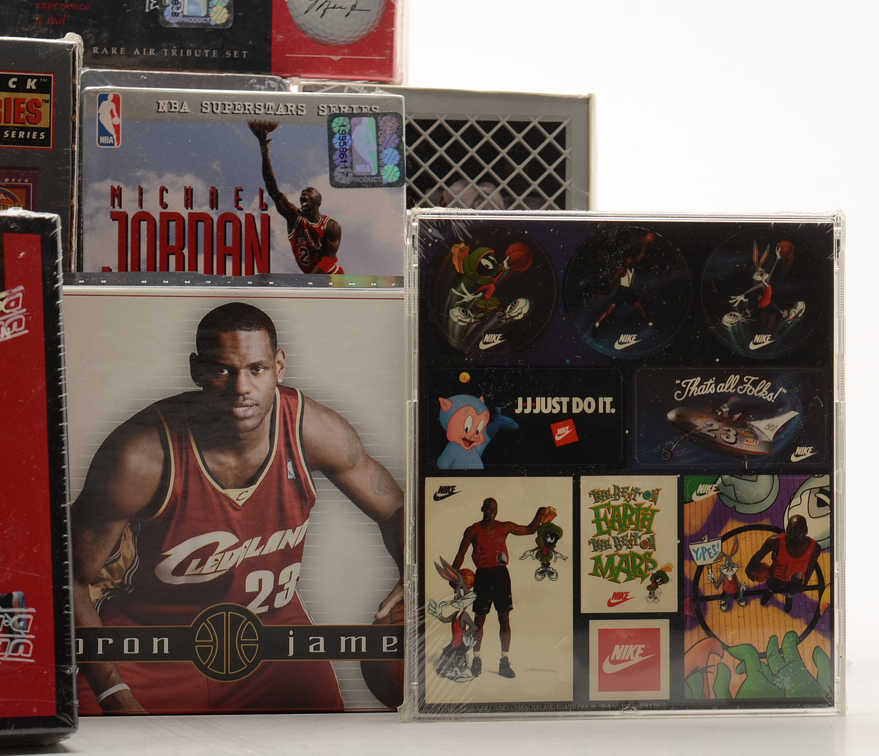 Michael Jordan Upper Deck NBA Sealed Basketball Sets with Others