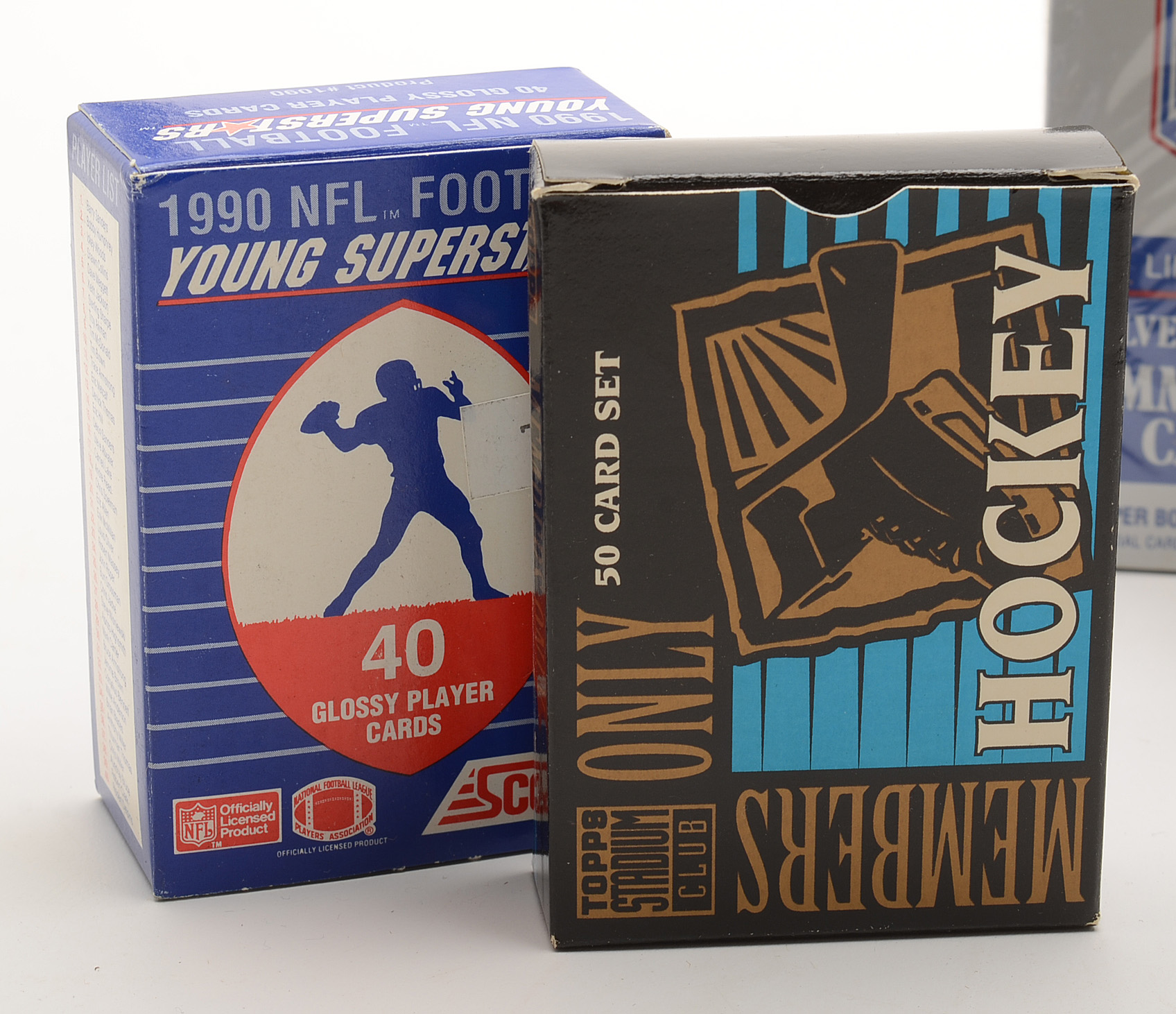 1980s and 1990s Football and Hockey Card Sets
